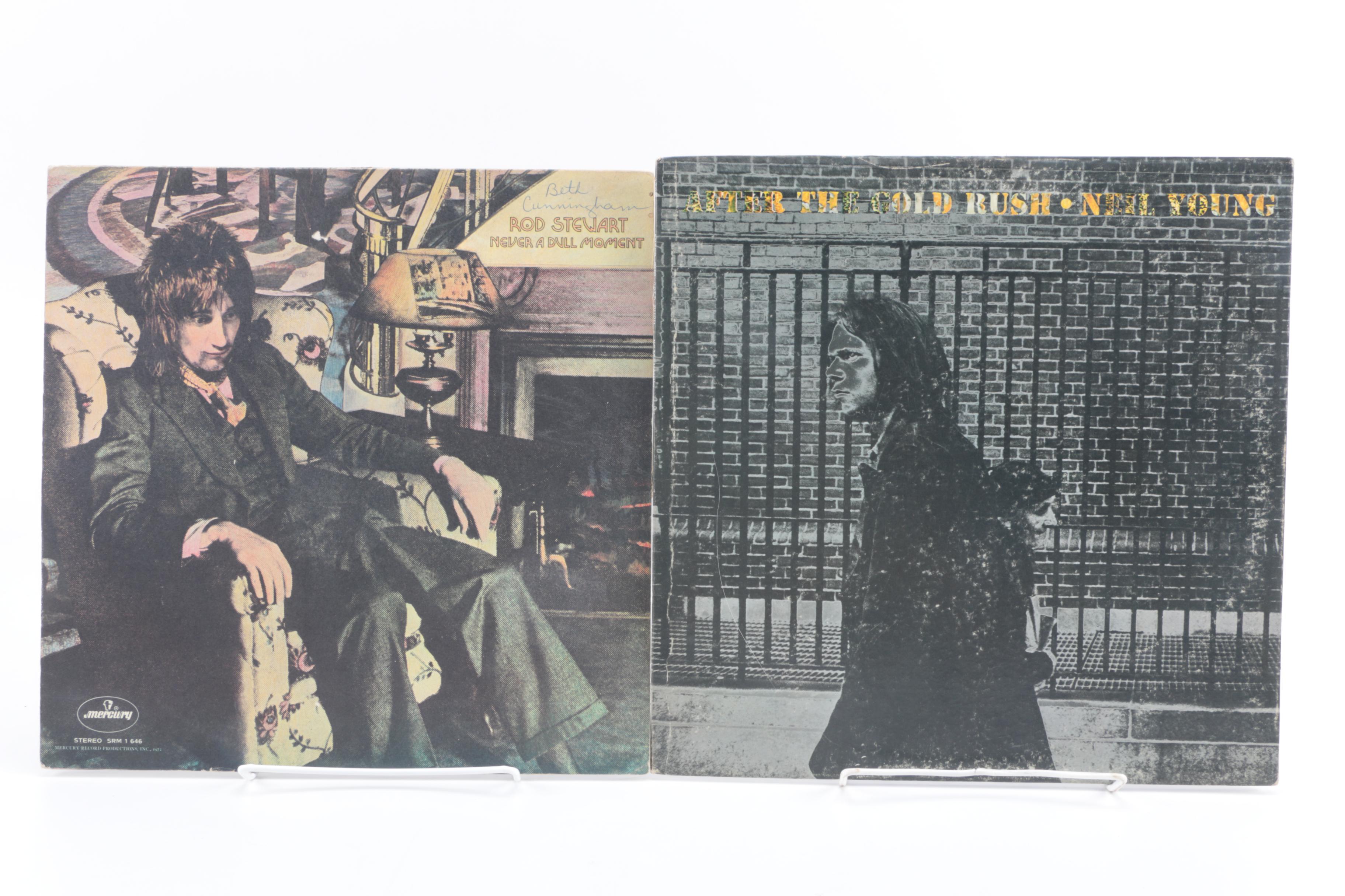 Neil Young, Elton John, and Other Vintage LPs
