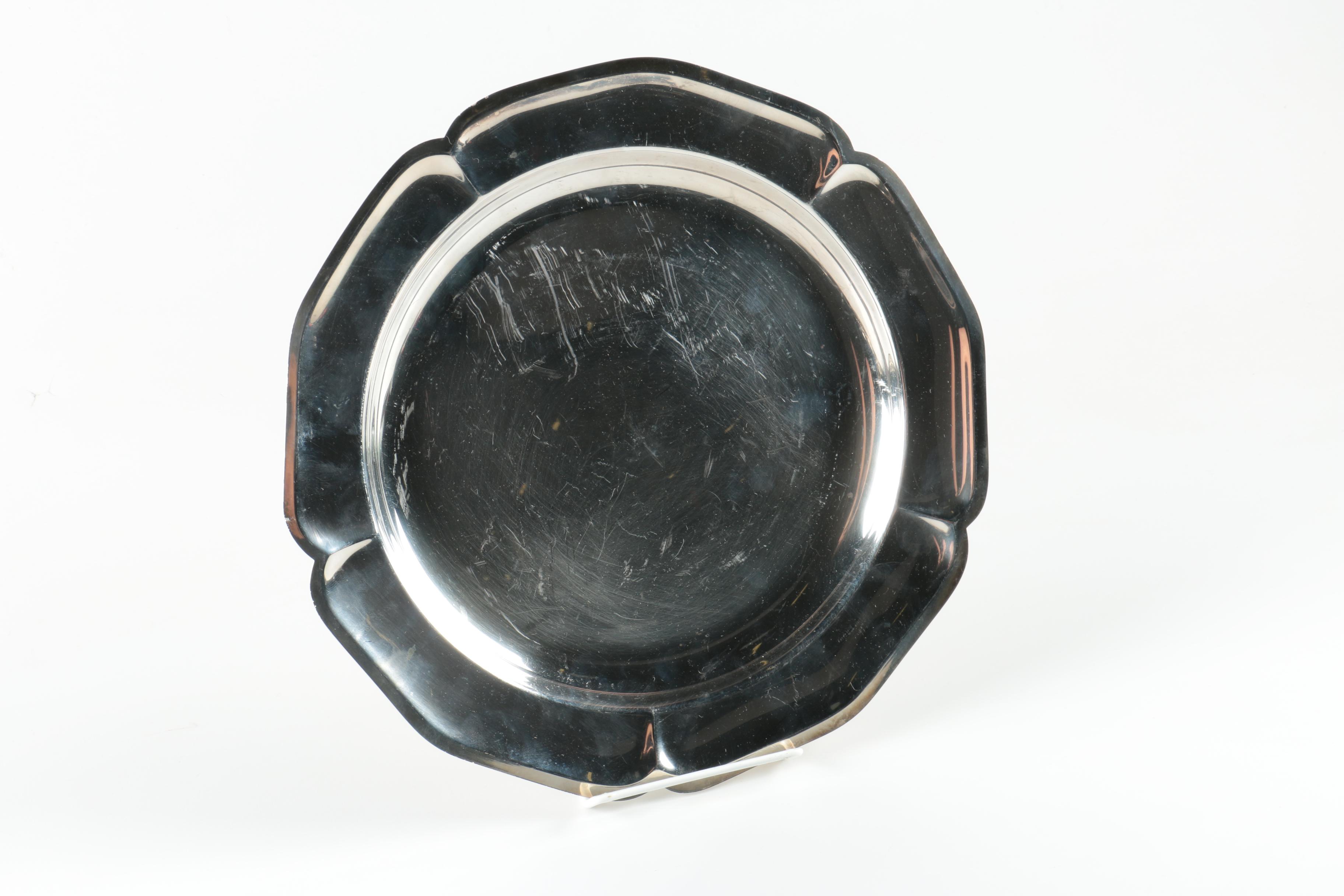 Silver Plated Trays Featuring International Silver Co.