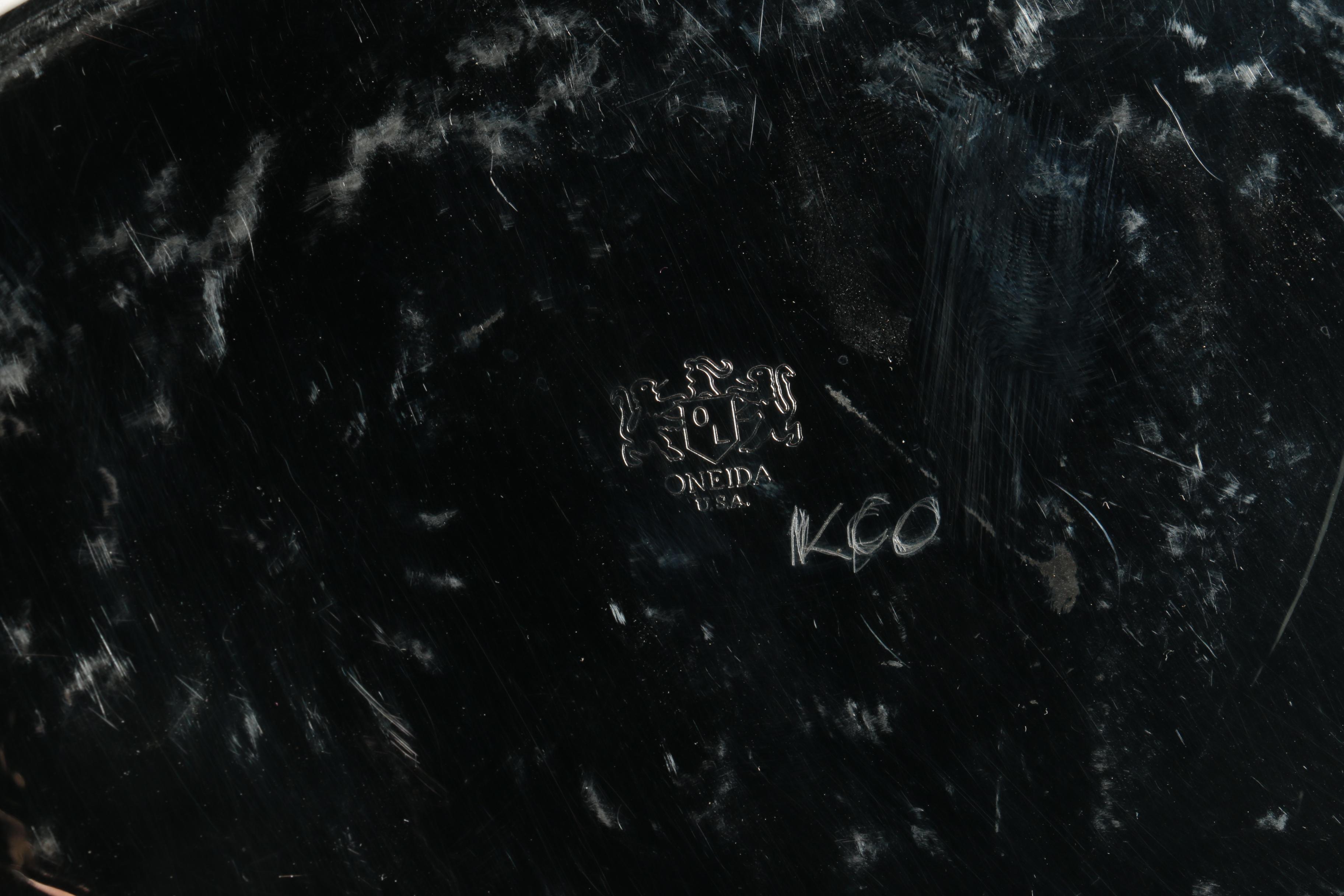 Silver Plated Trays Featuring International Silver Co.