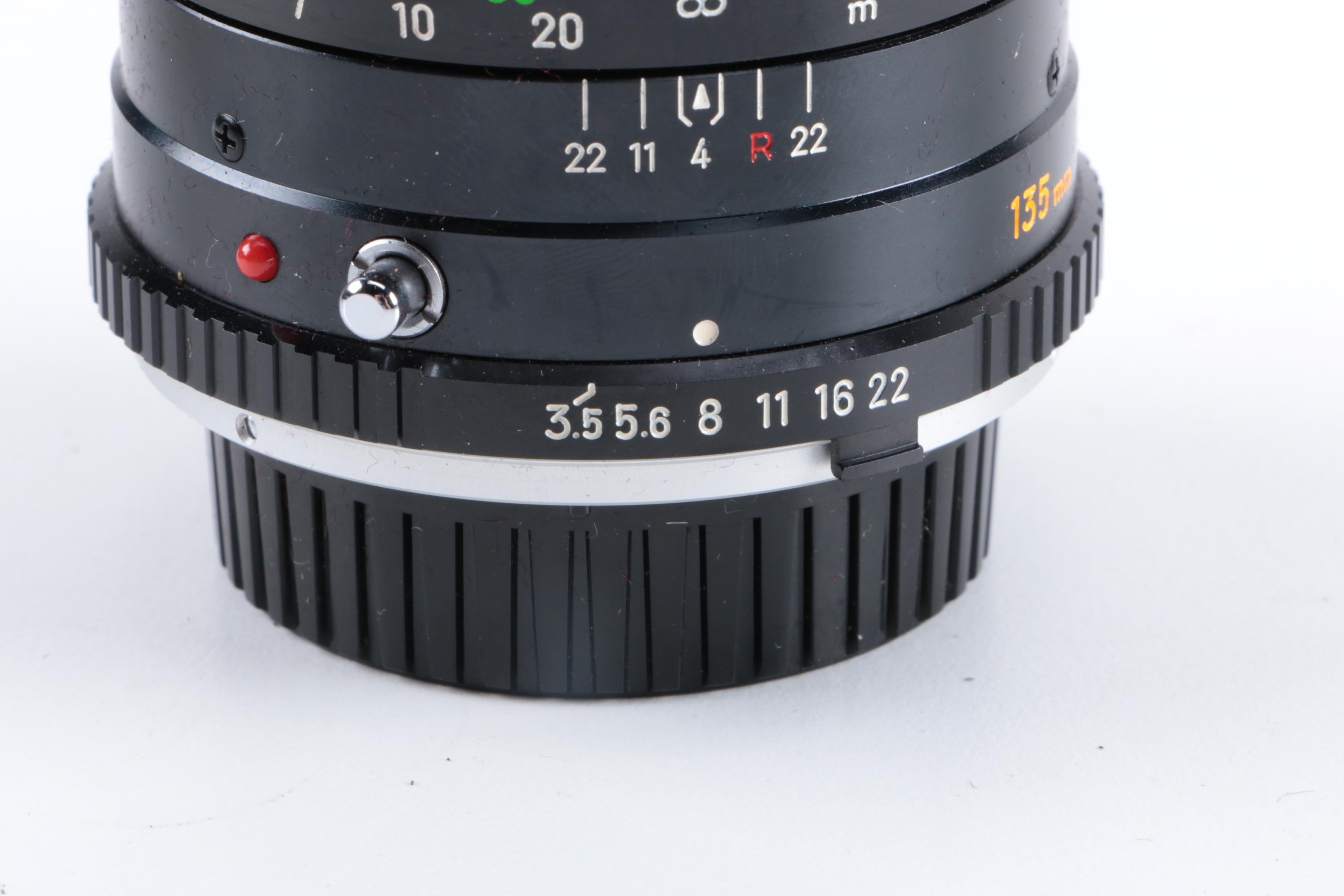 Vintage Minolta XE-5 and 16 EE II Cameras with Accessories