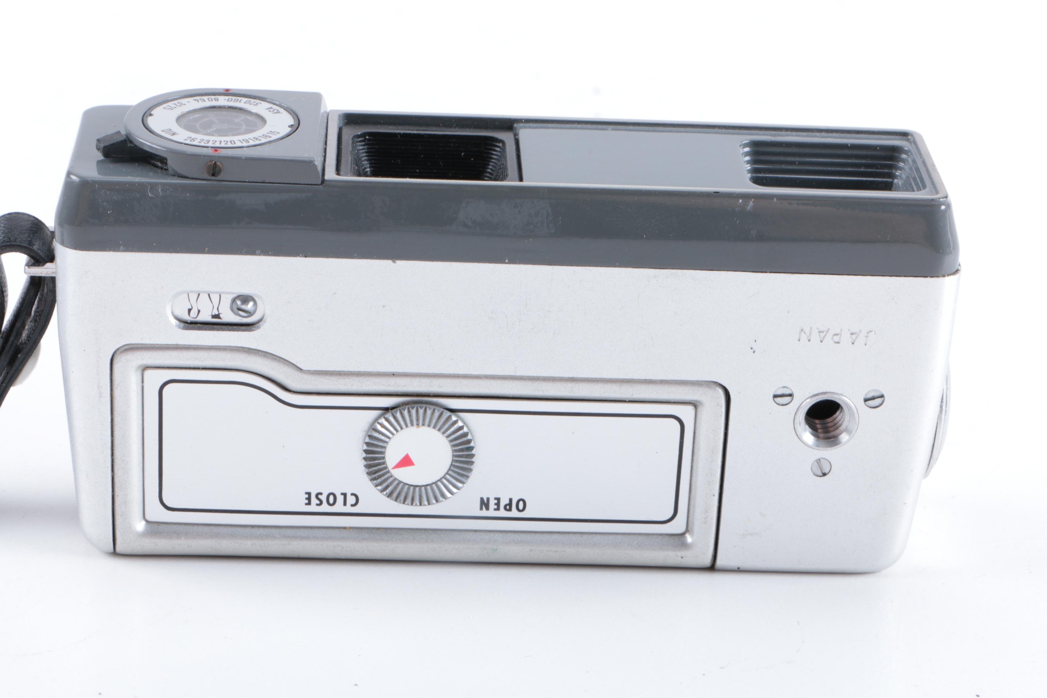 Vintage Minolta XE-5 and 16 EE II Cameras with Accessories