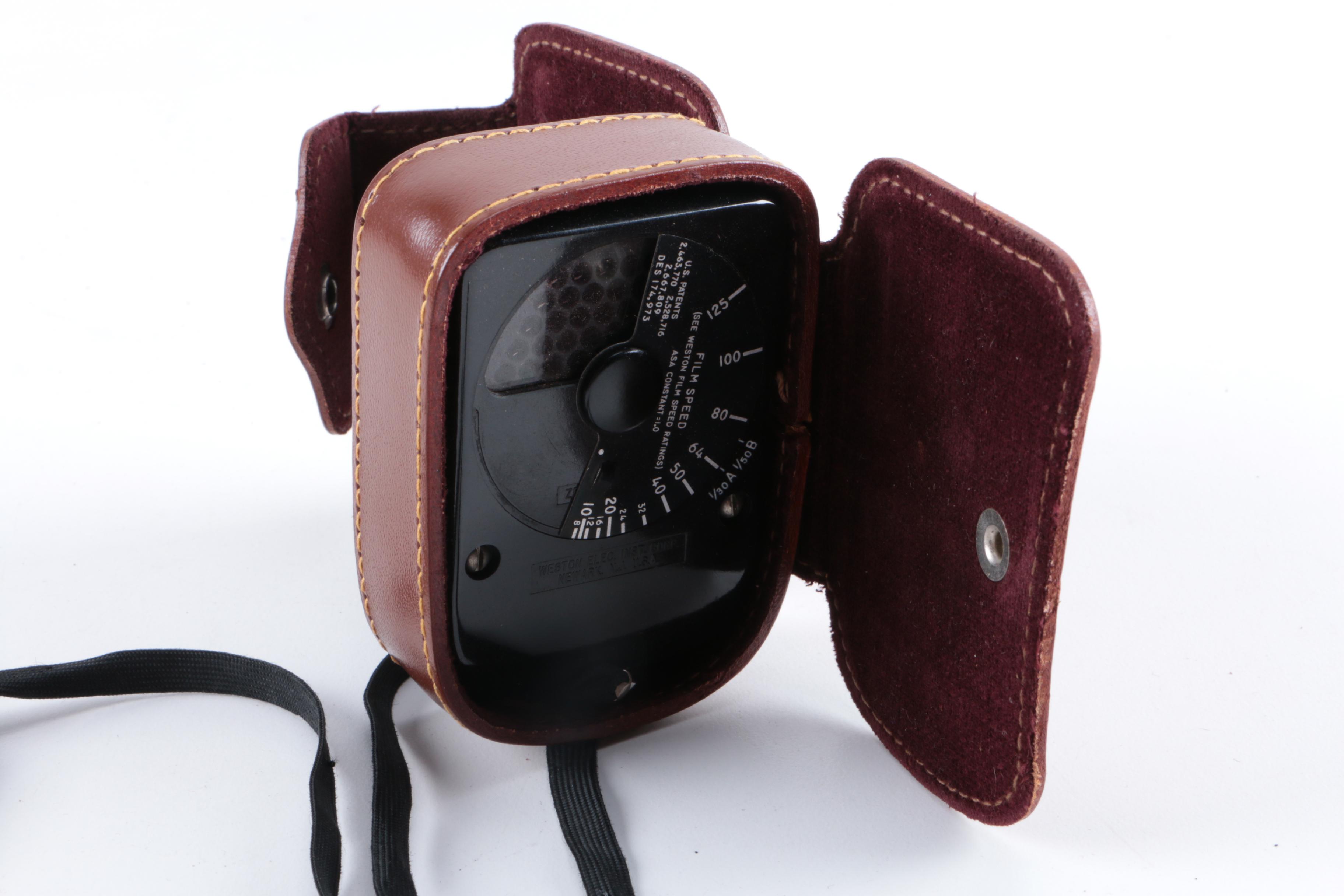 Vintage Minolta XE-5 and 16 EE II Cameras with Accessories