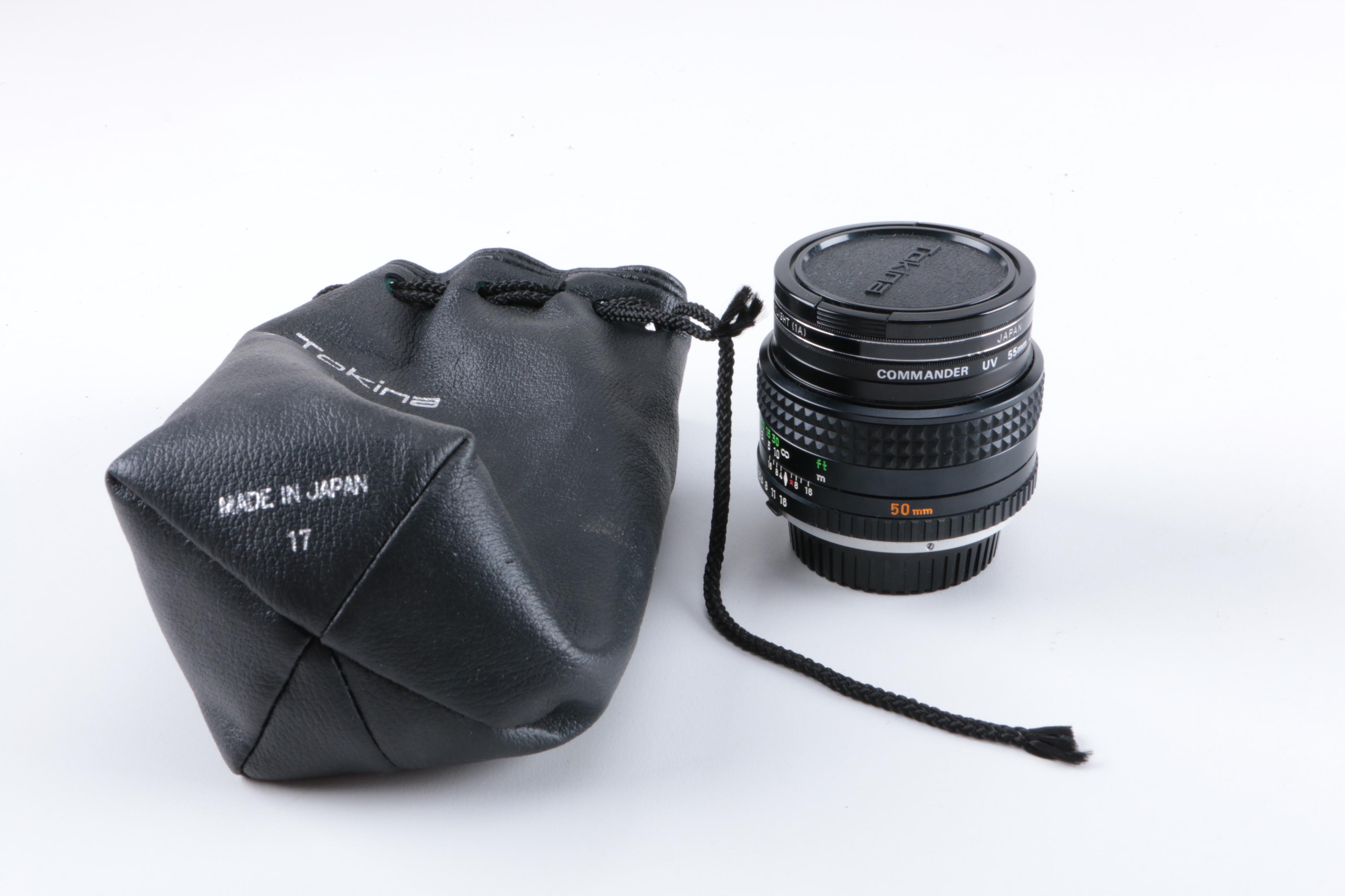 Vintage Minolta XE-5 and 16 EE II Cameras with Accessories