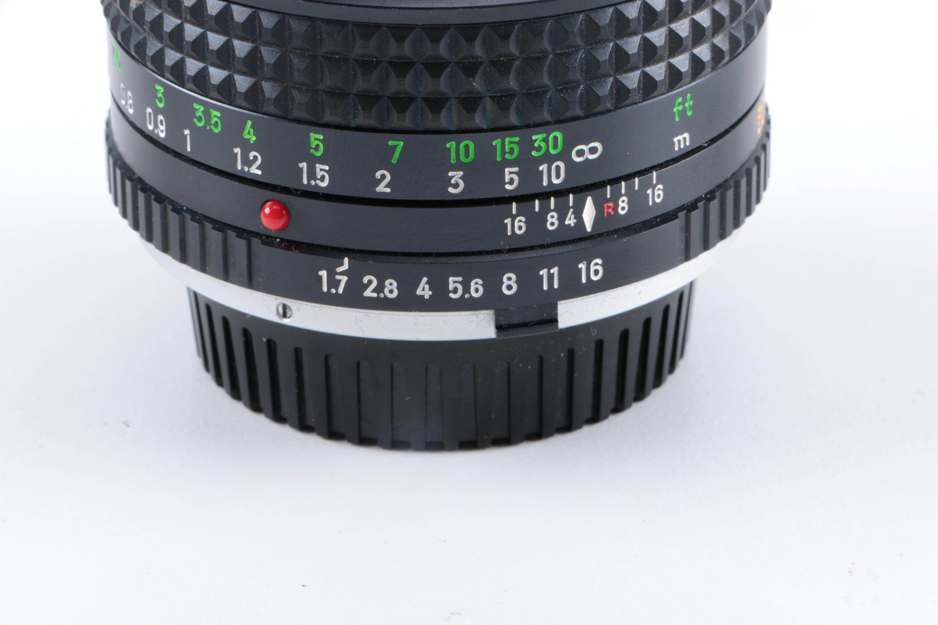 Vintage Minolta XE-5 and 16 EE II Cameras with Accessories