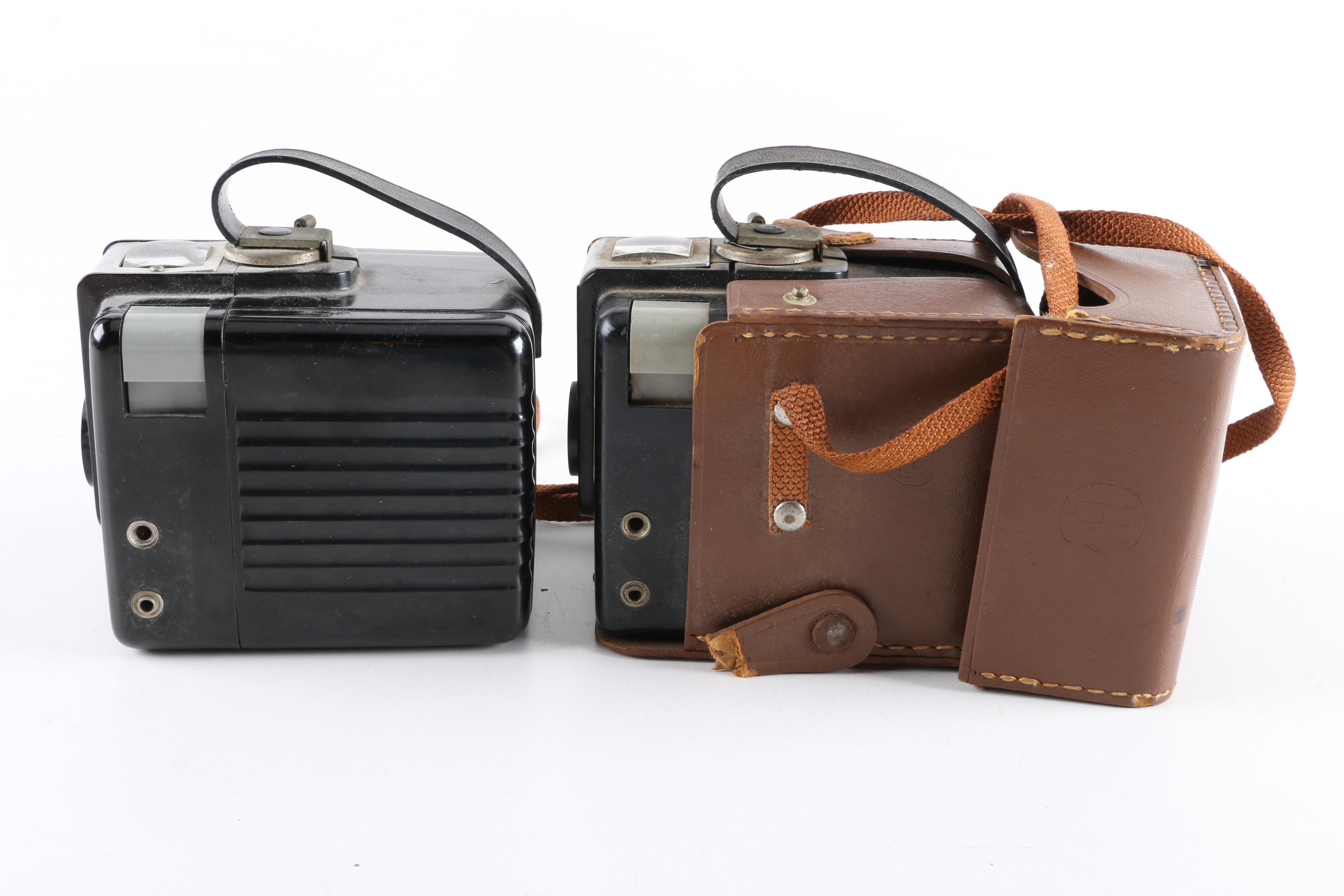 Two Brownie Hawkeye Cameras