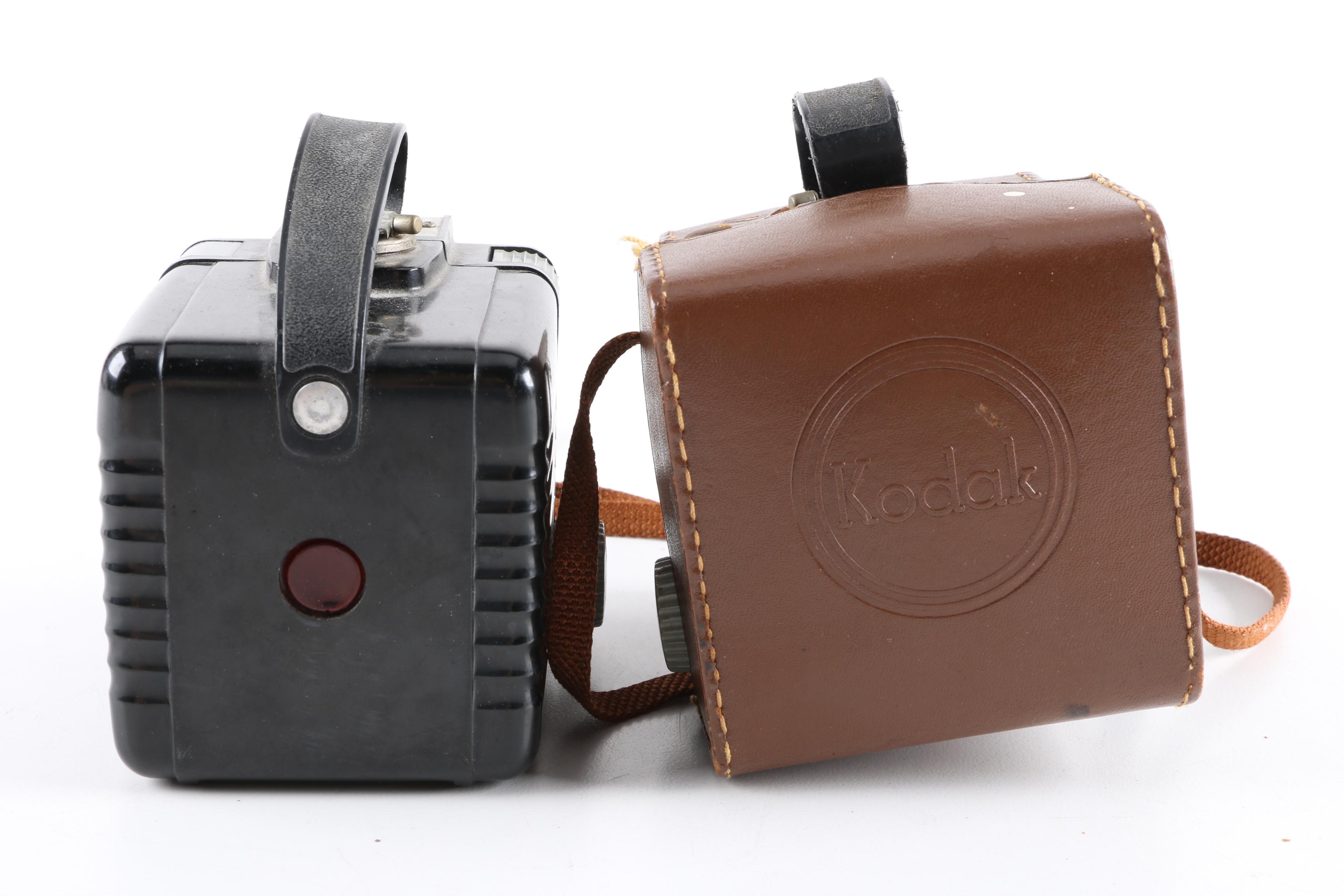 Two Brownie Hawkeye Cameras