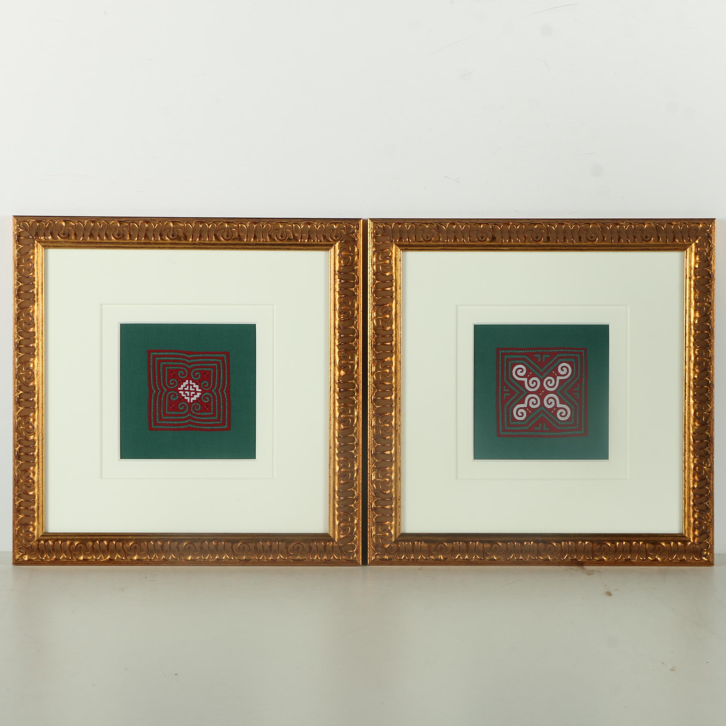 Hmong "Paj Ntaub" Textile Panels