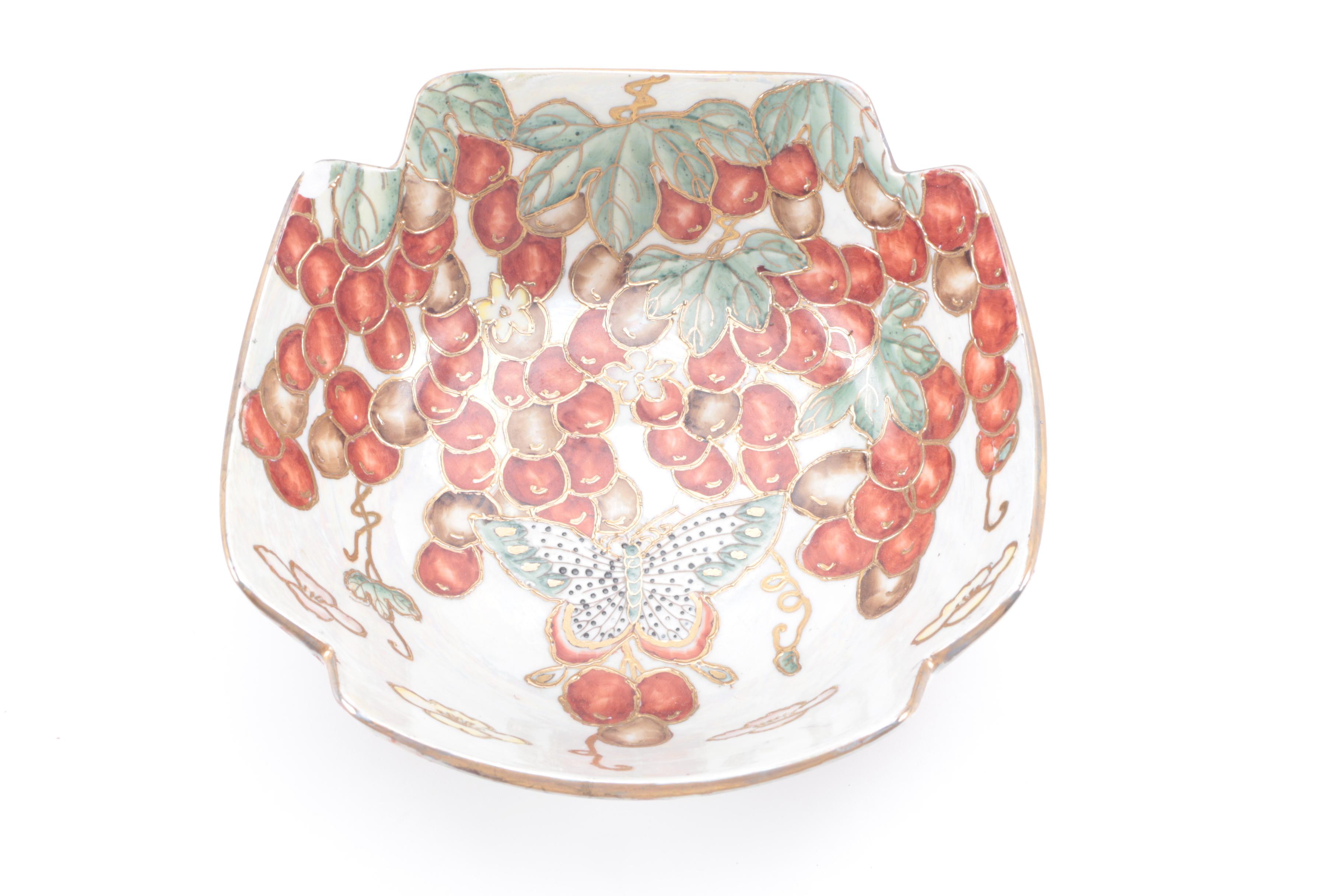 Matching Porcelain Vase and Plate with Lenox Picture Frame