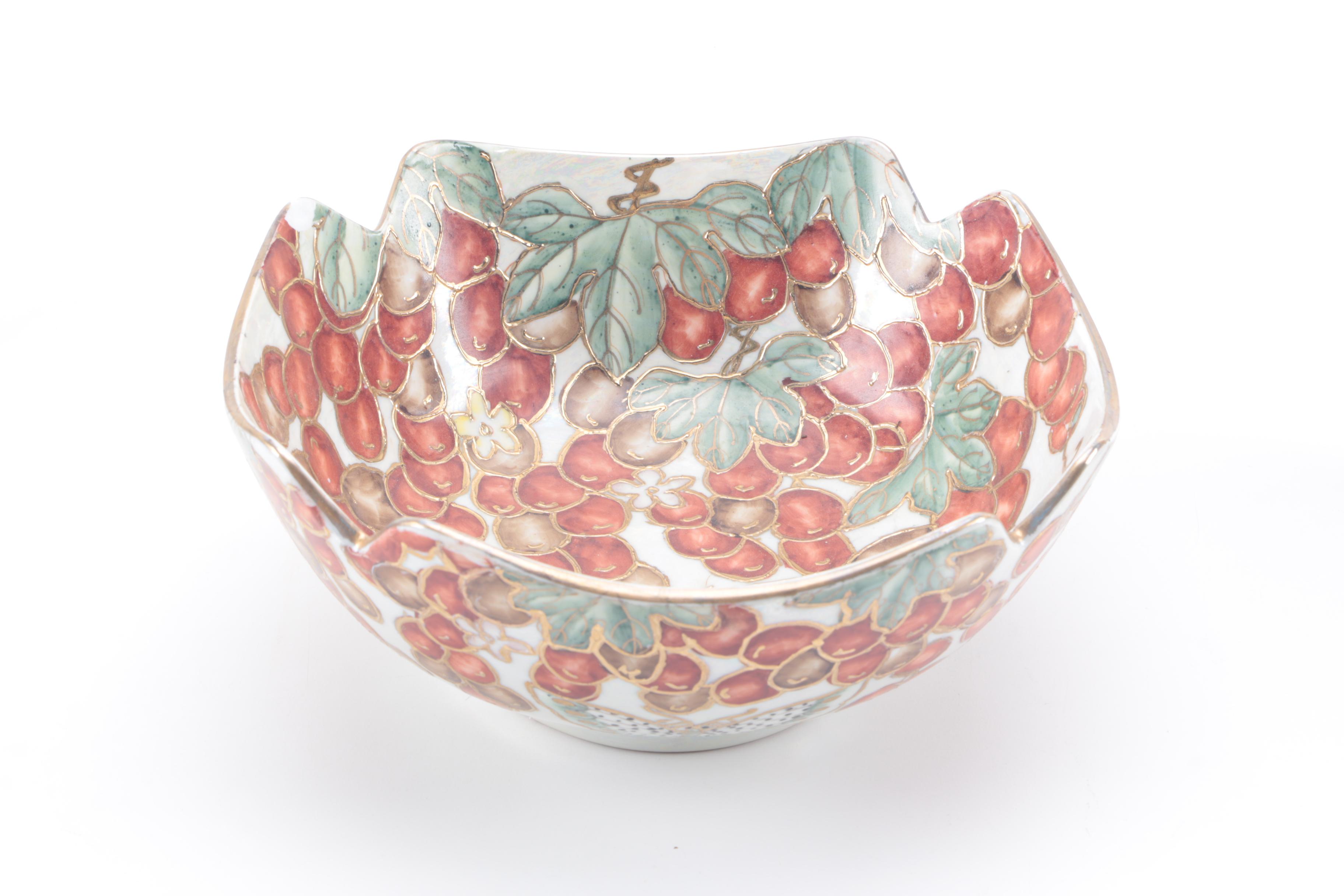 Matching Porcelain Vase and Plate with Lenox Picture Frame