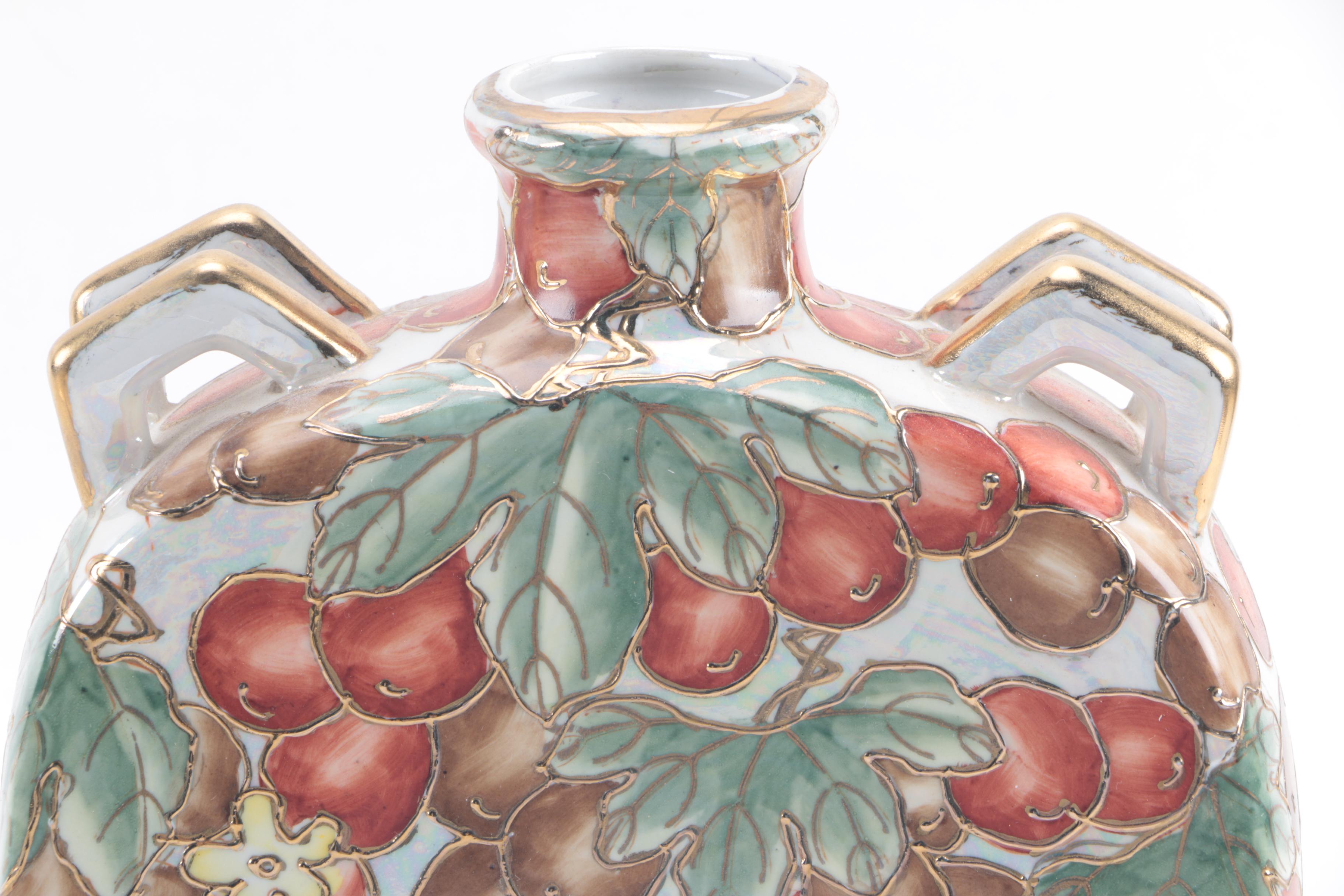 Matching Porcelain Vase and Plate with Lenox Picture Frame