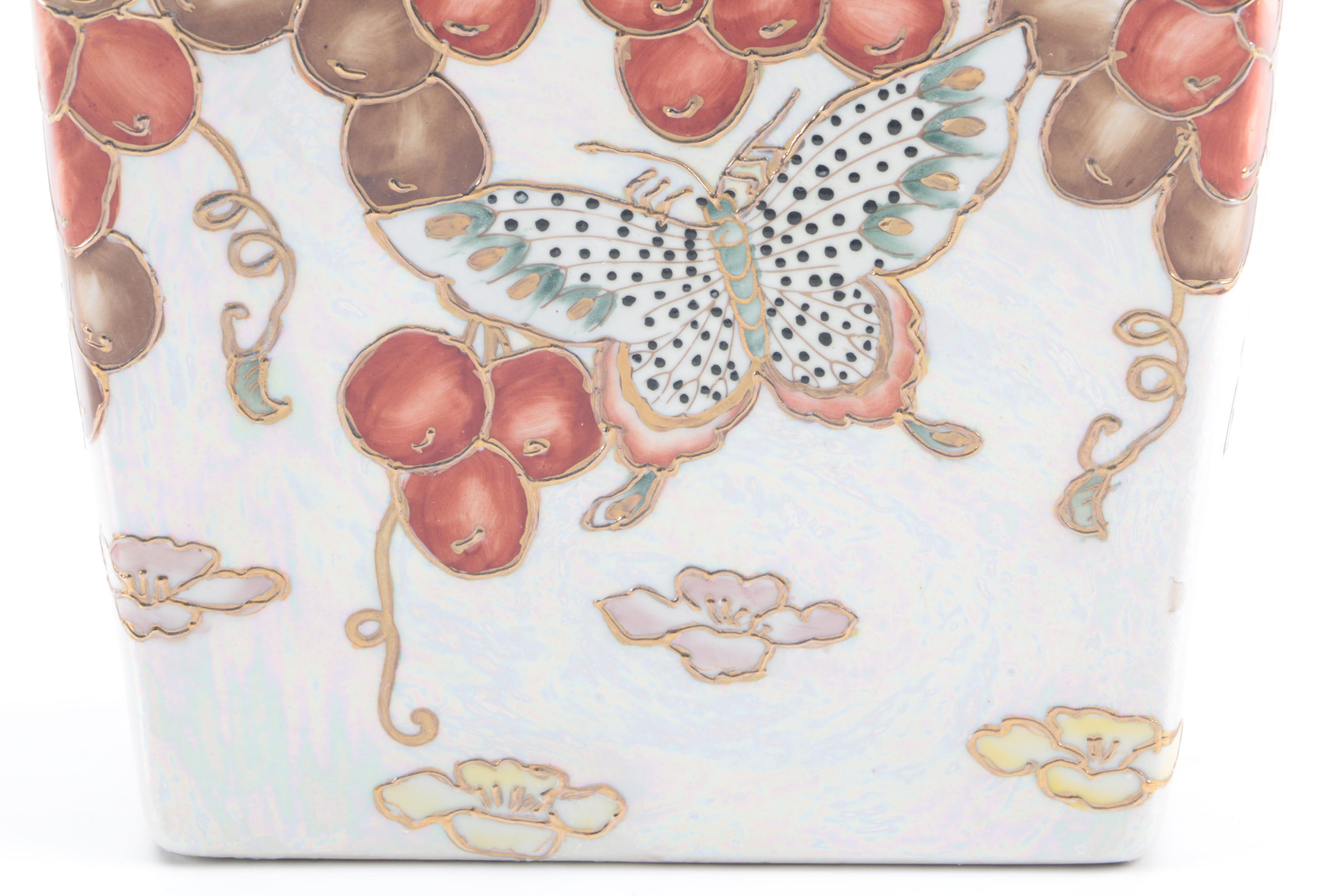 Matching Porcelain Vase and Plate with Lenox Picture Frame