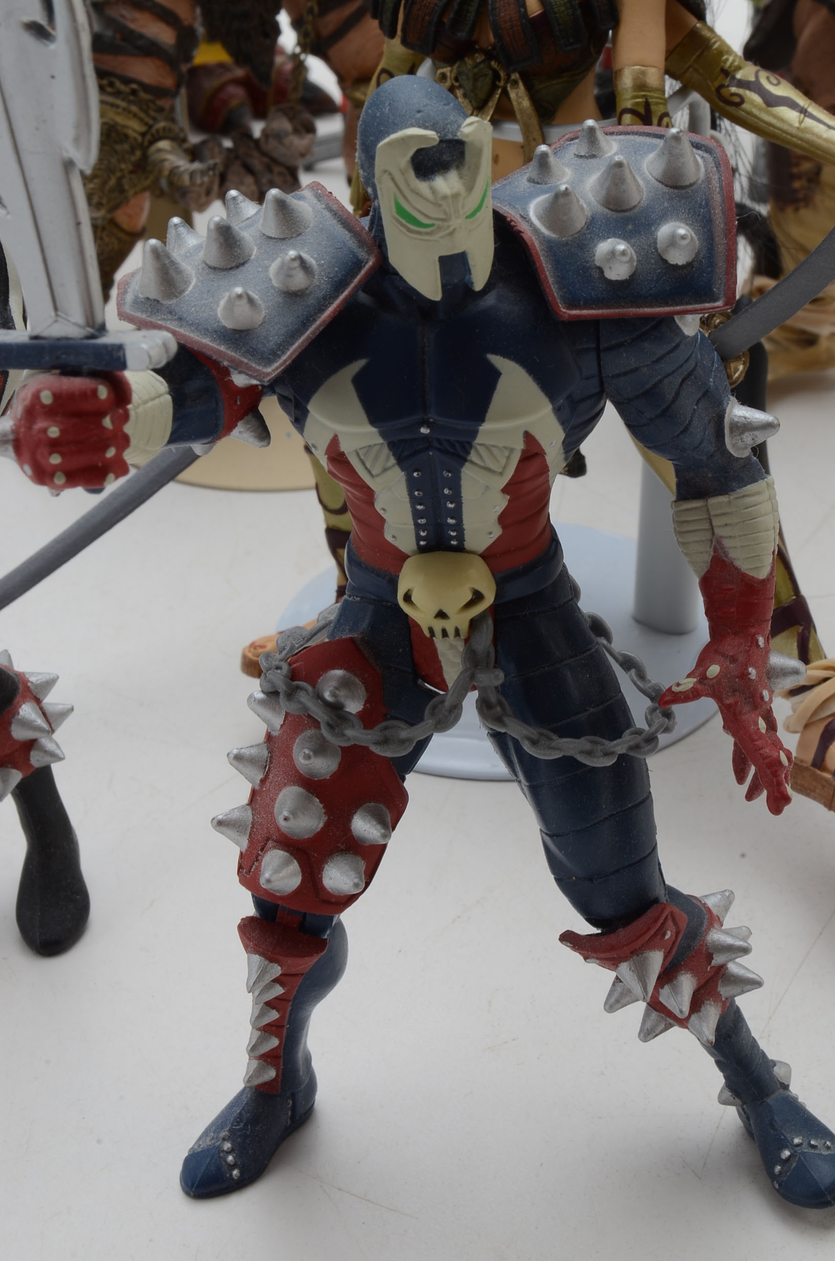 Collection of Spawn and Todd McFarlane Action Figures