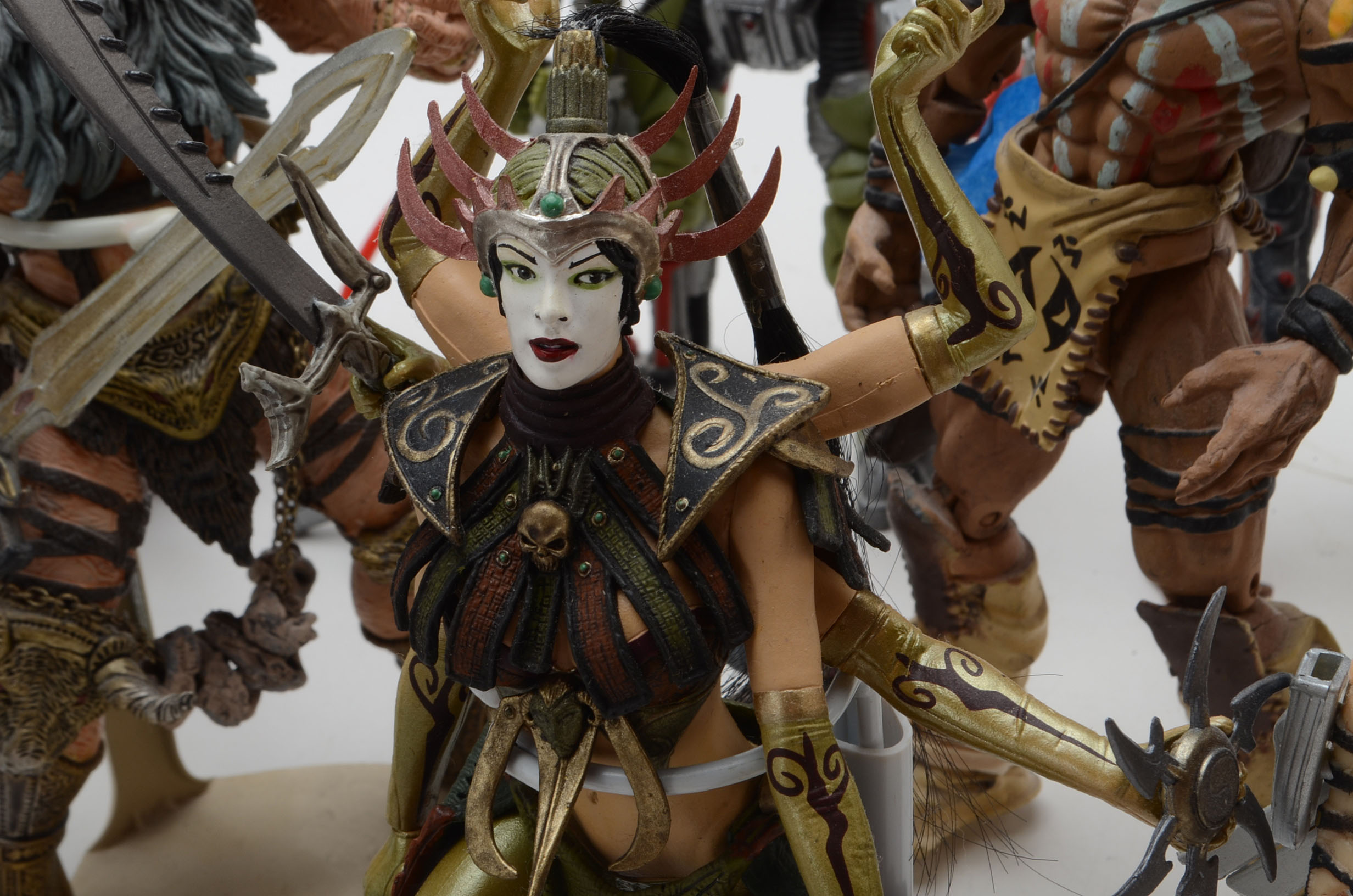 Collection of Spawn and Todd McFarlane Action Figures