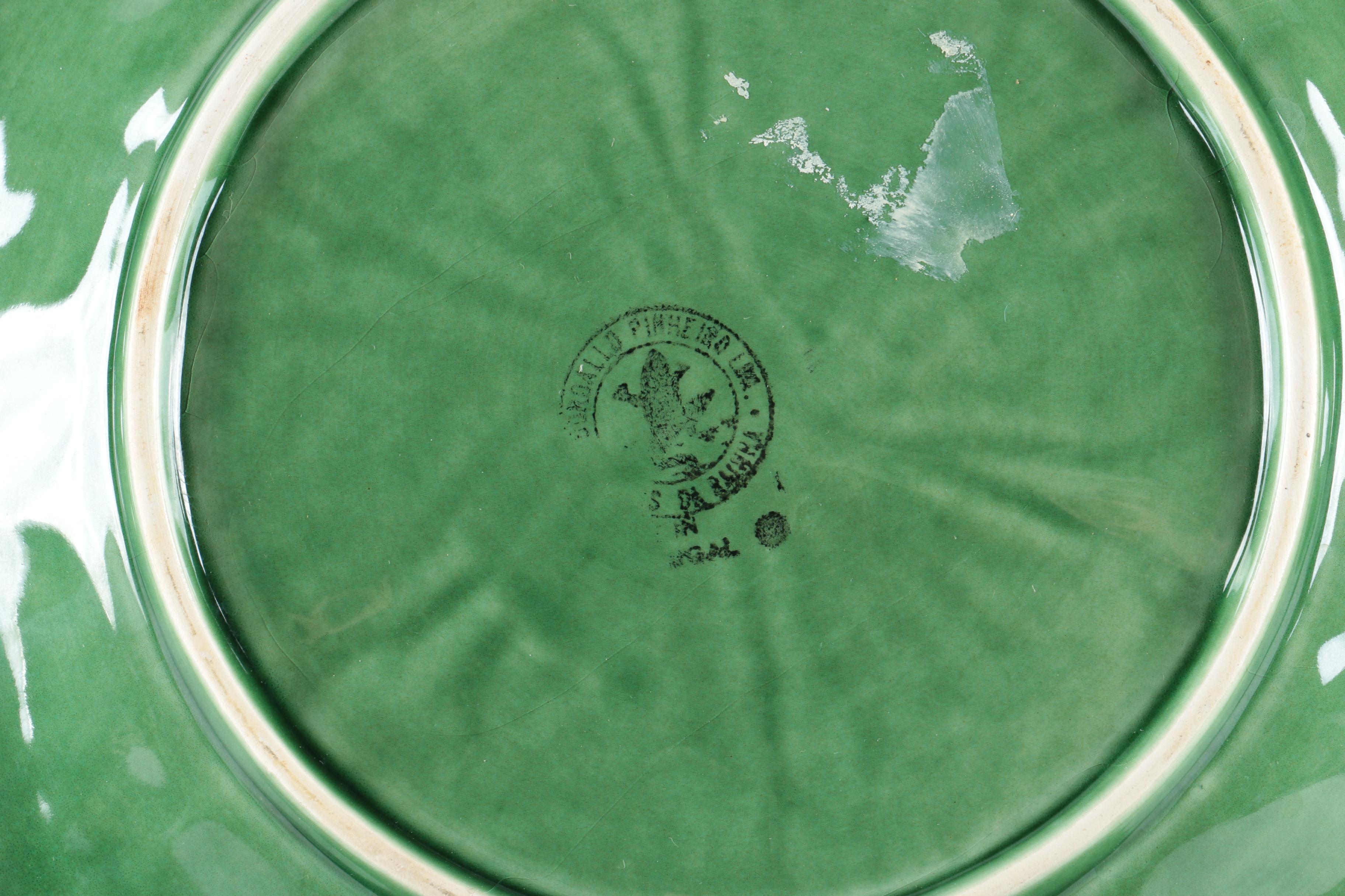 Bordallo Pinheiro Portuguese Cabbage Leaf Tableware