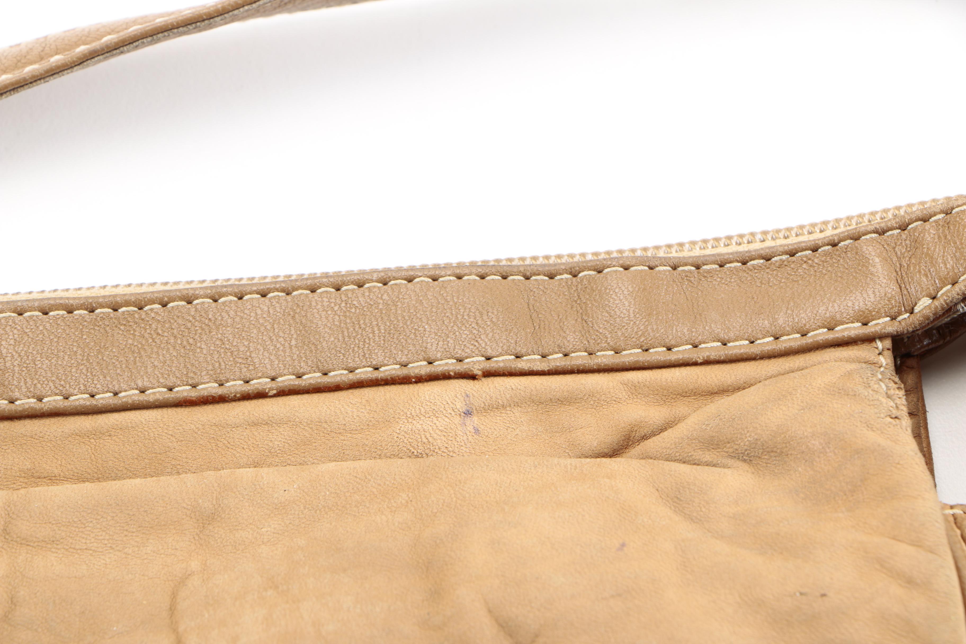 Collection of Vintage Leather Handbags Including Sonia Rykiel