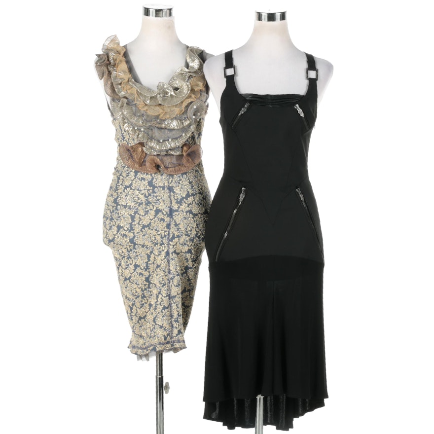 Women's Versace and Marc Jacobs Dresses