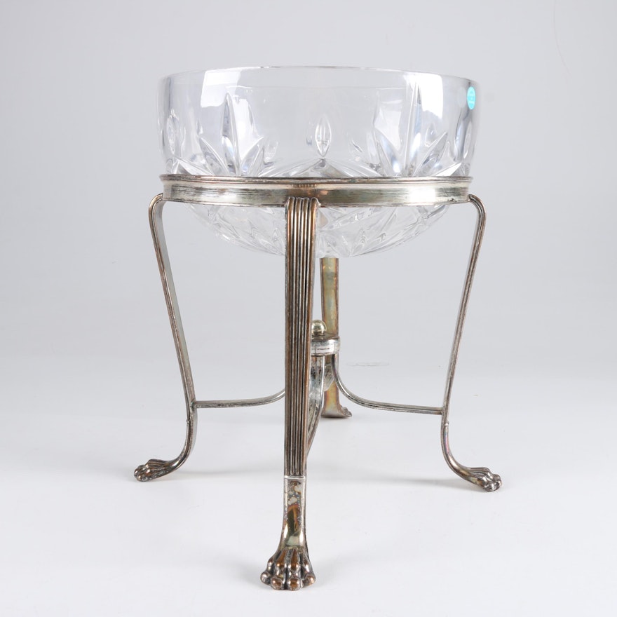 Tiffany & Co. Crystal Bowl with Stand