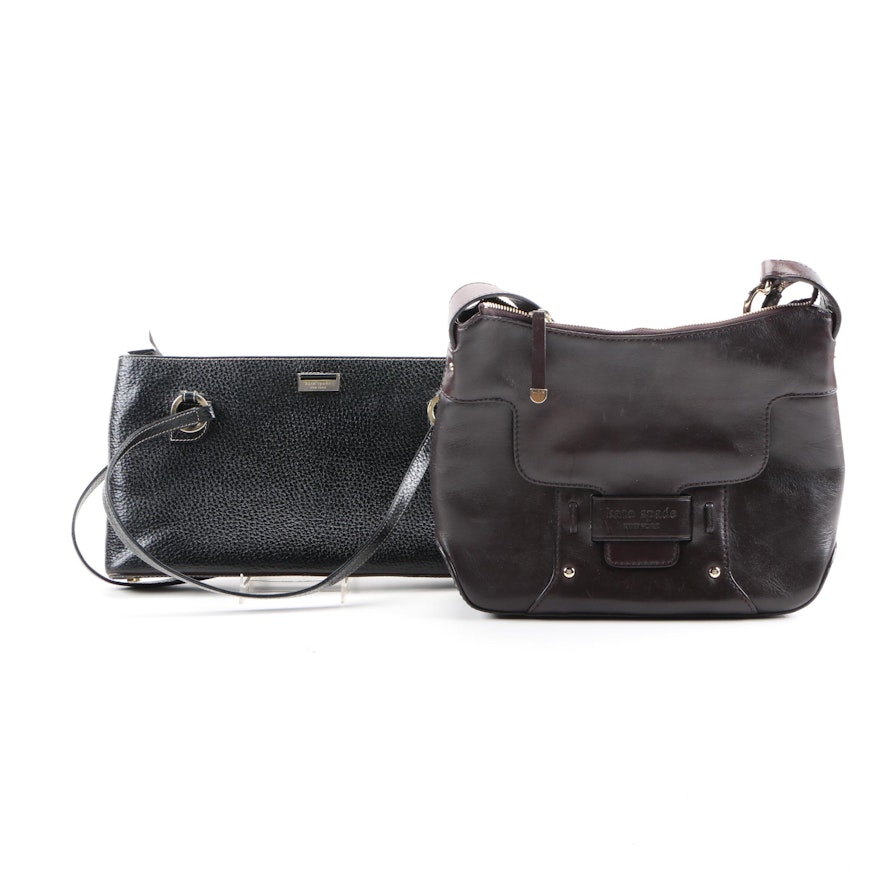 Pair of Kate Spade Leather Handbags