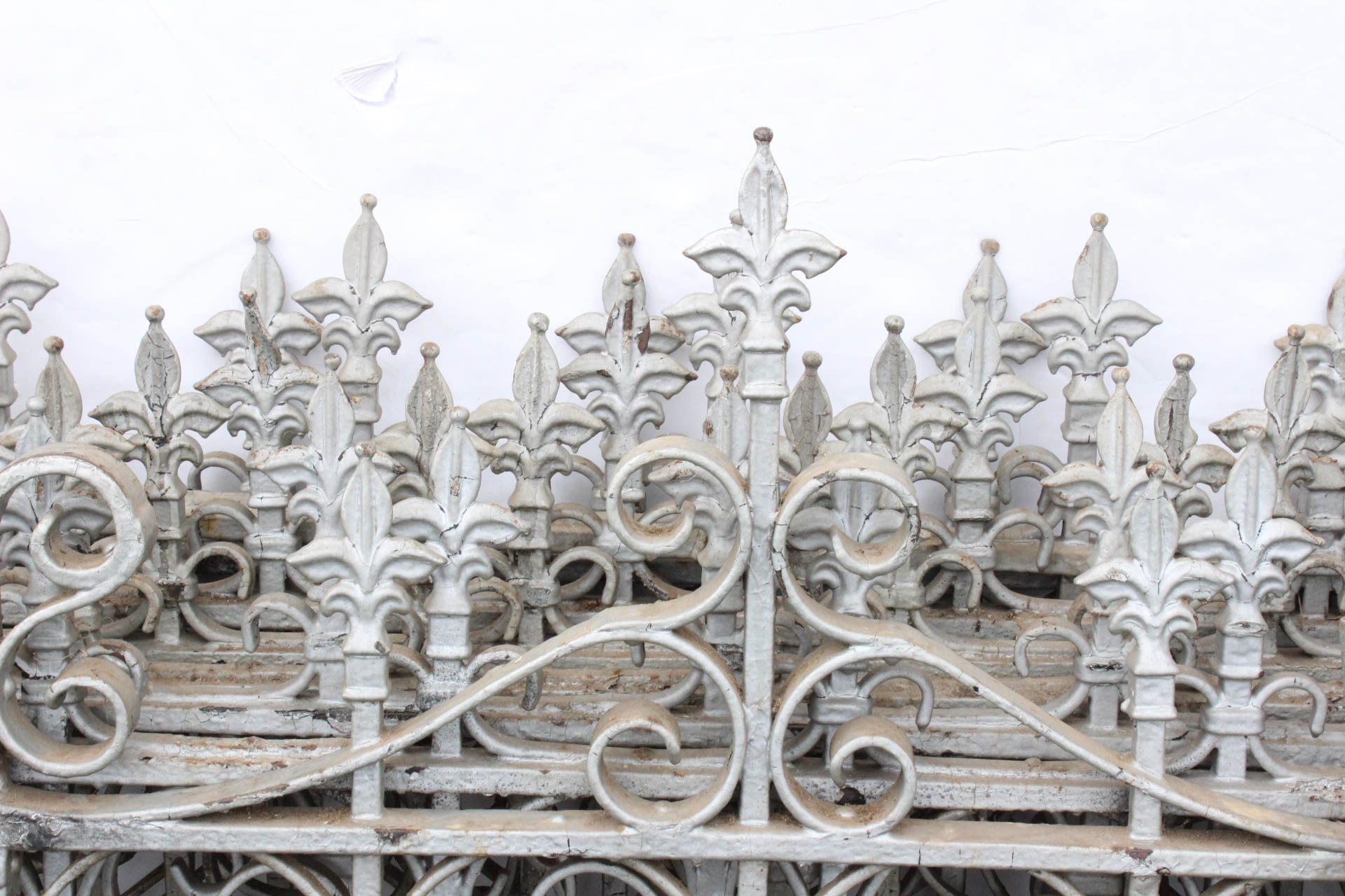 Vintage Cincinnati Iron Fence Co. Wrought Iron Fencing