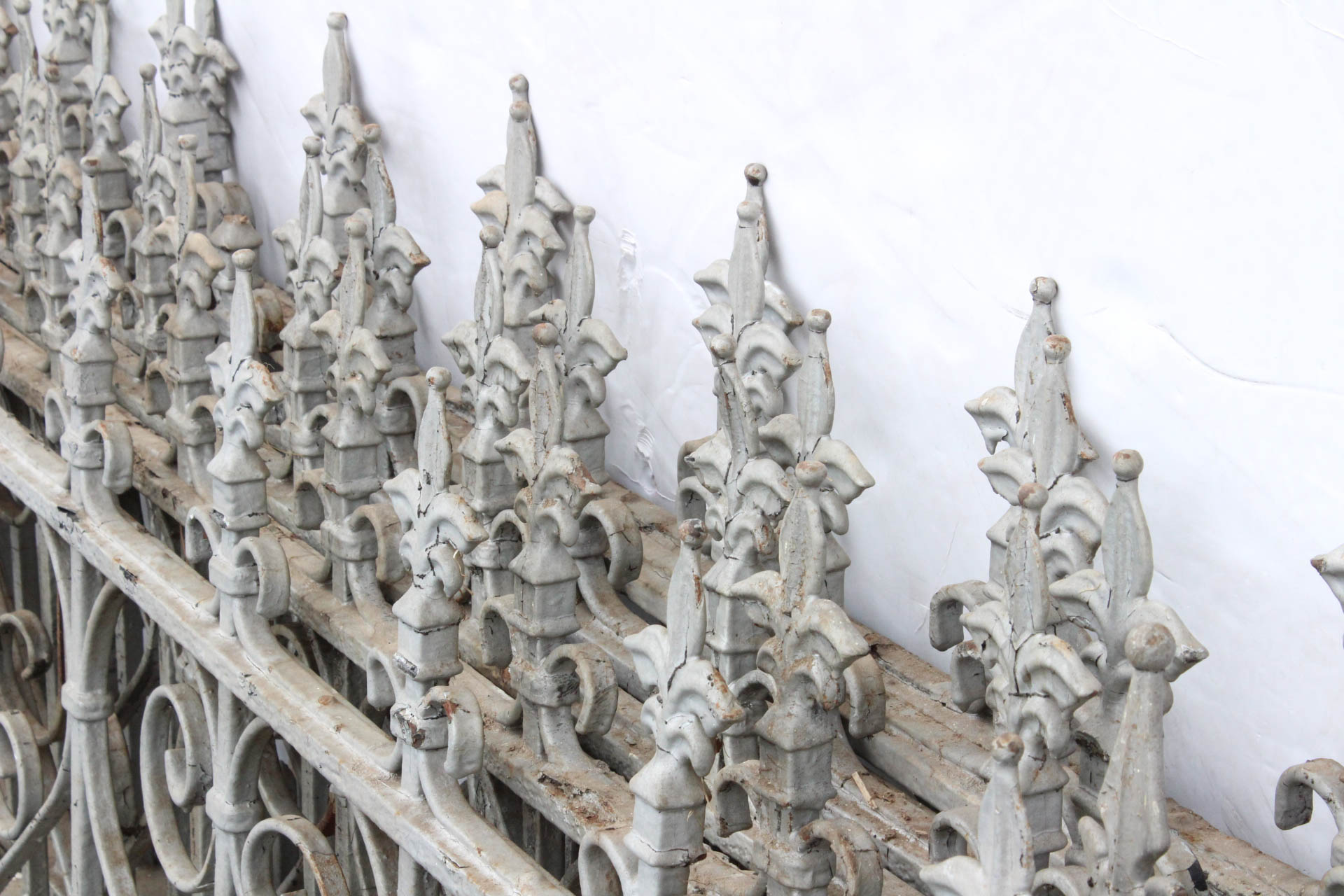 Vintage Cincinnati Iron Fence Co. Wrought Iron Fencing