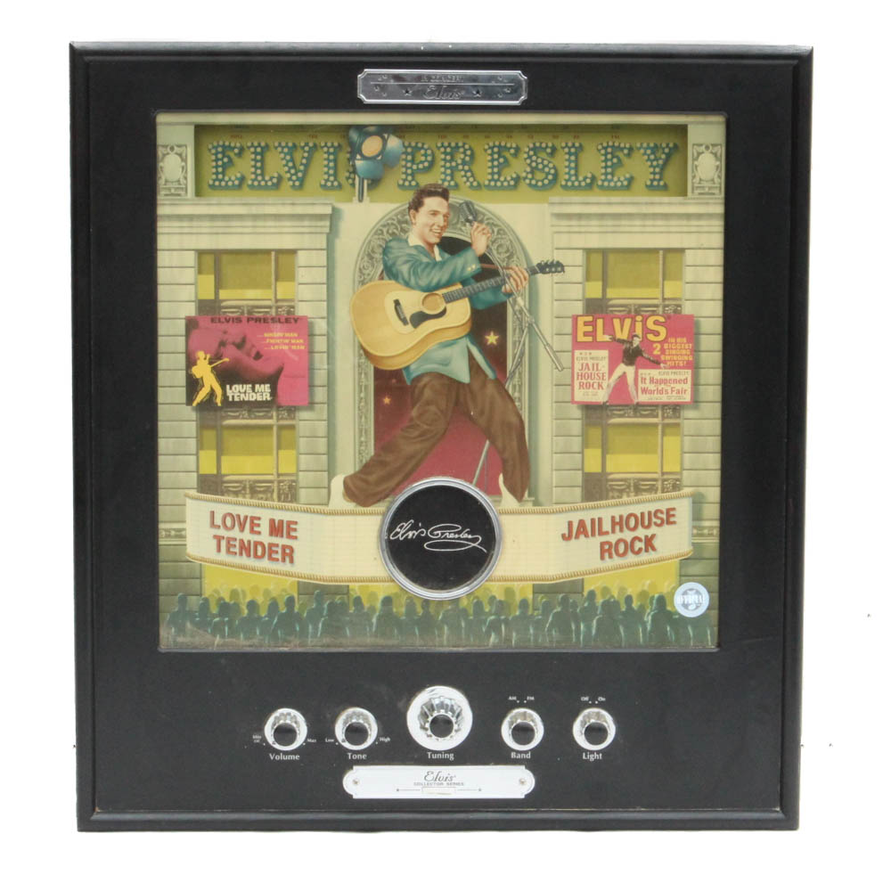 Elvis Presley Poster AM/FM Radio