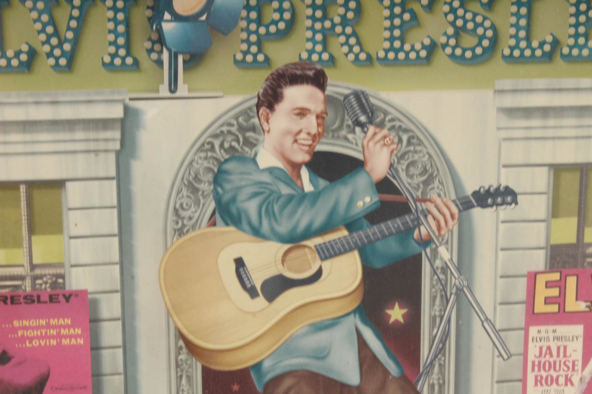 Elvis Presley Poster AM/FM Radio
