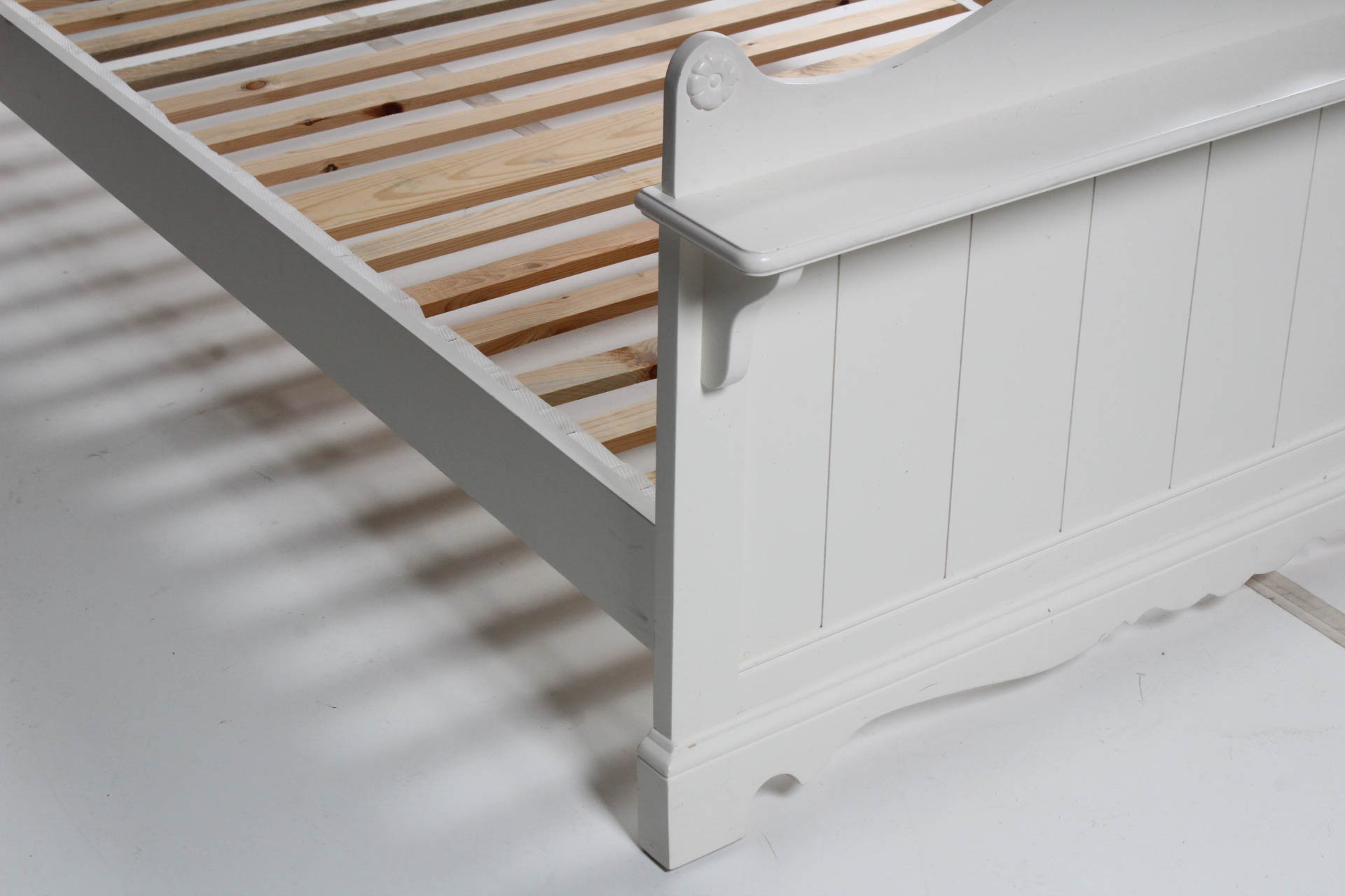 White Twin Bed Frame by Stanley Furniture