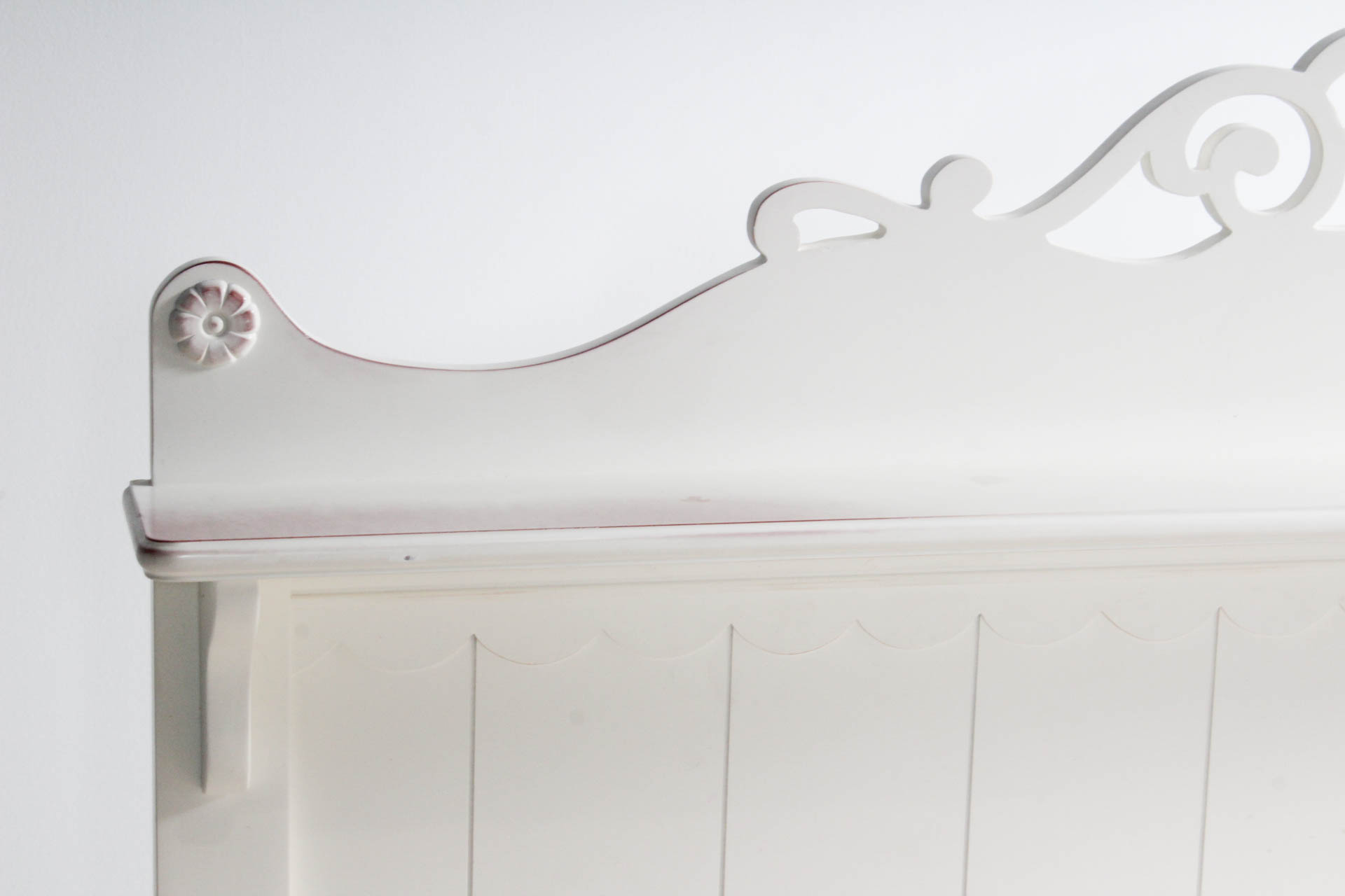 White Twin Bed Frame by Stanley Furniture