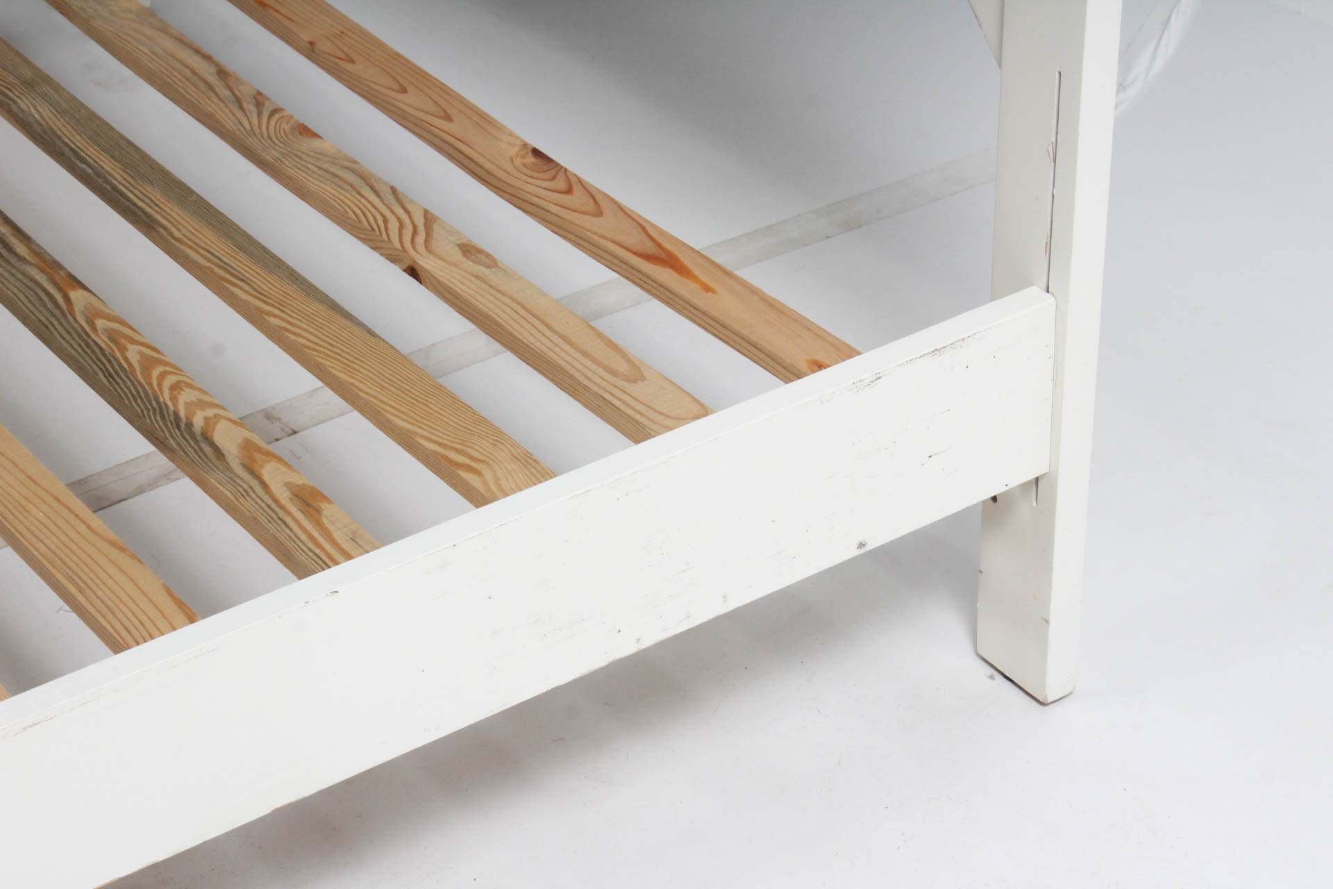 White Twin Bed Frame by Stanley Furniture