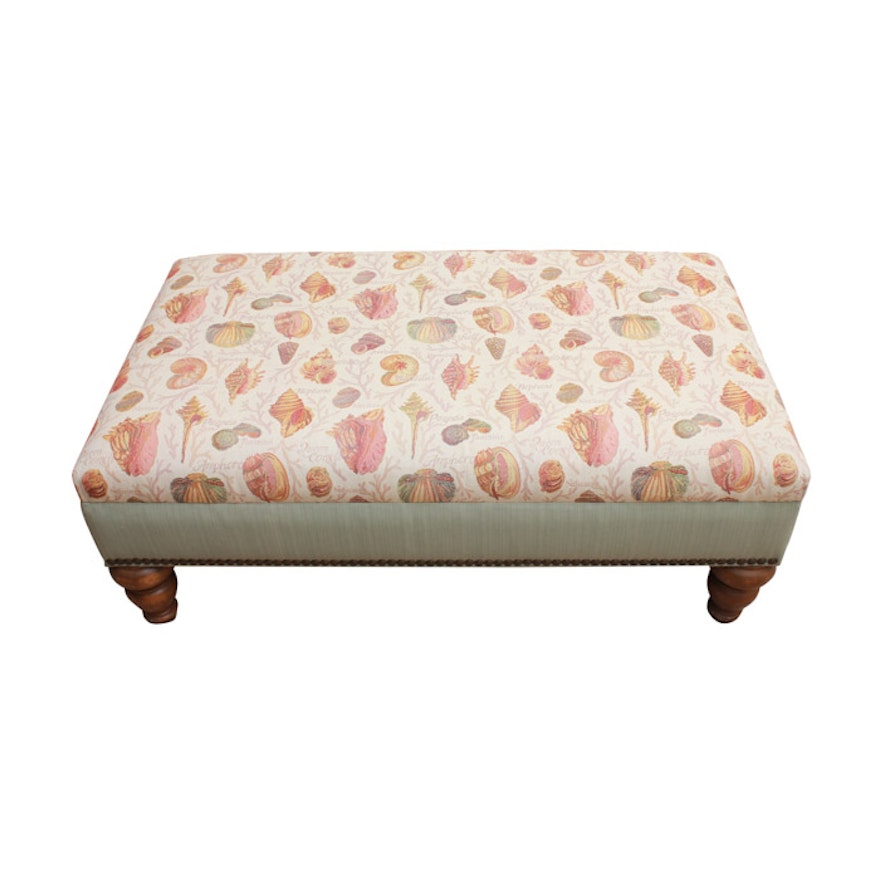 Shell Themed Ottoman