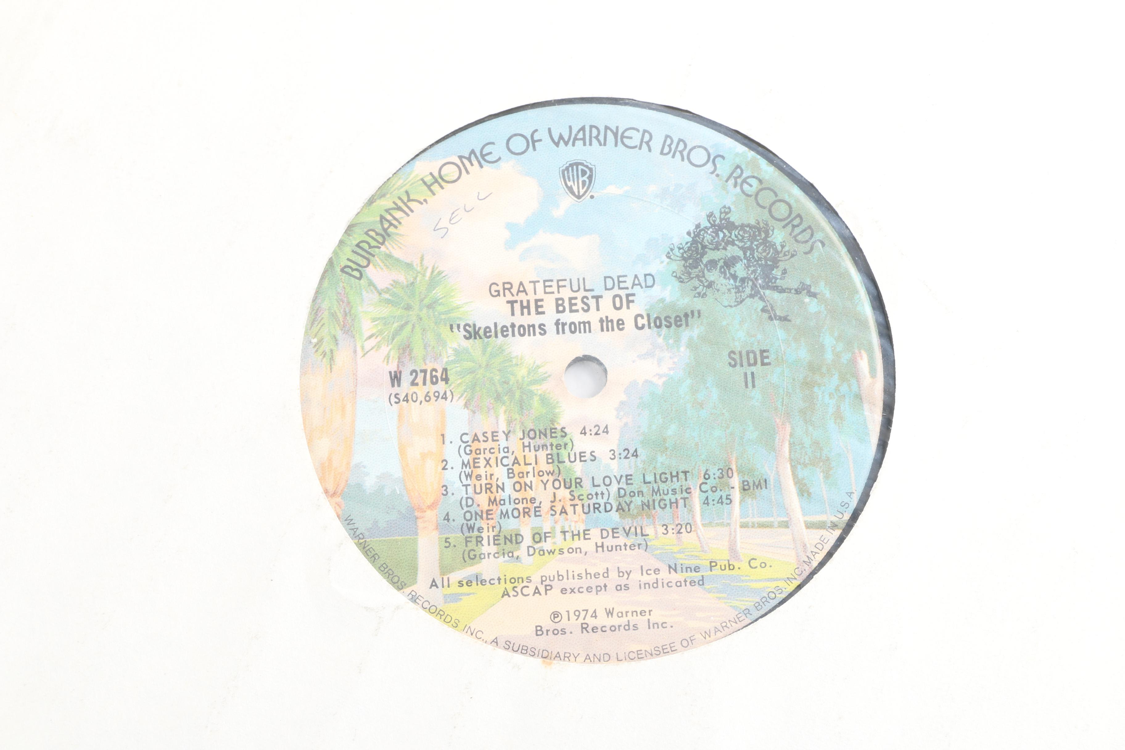 Grateful Dead, Iron Butterfly, Plastic Bertrand, and Other Vintage Rock/Pop LPs