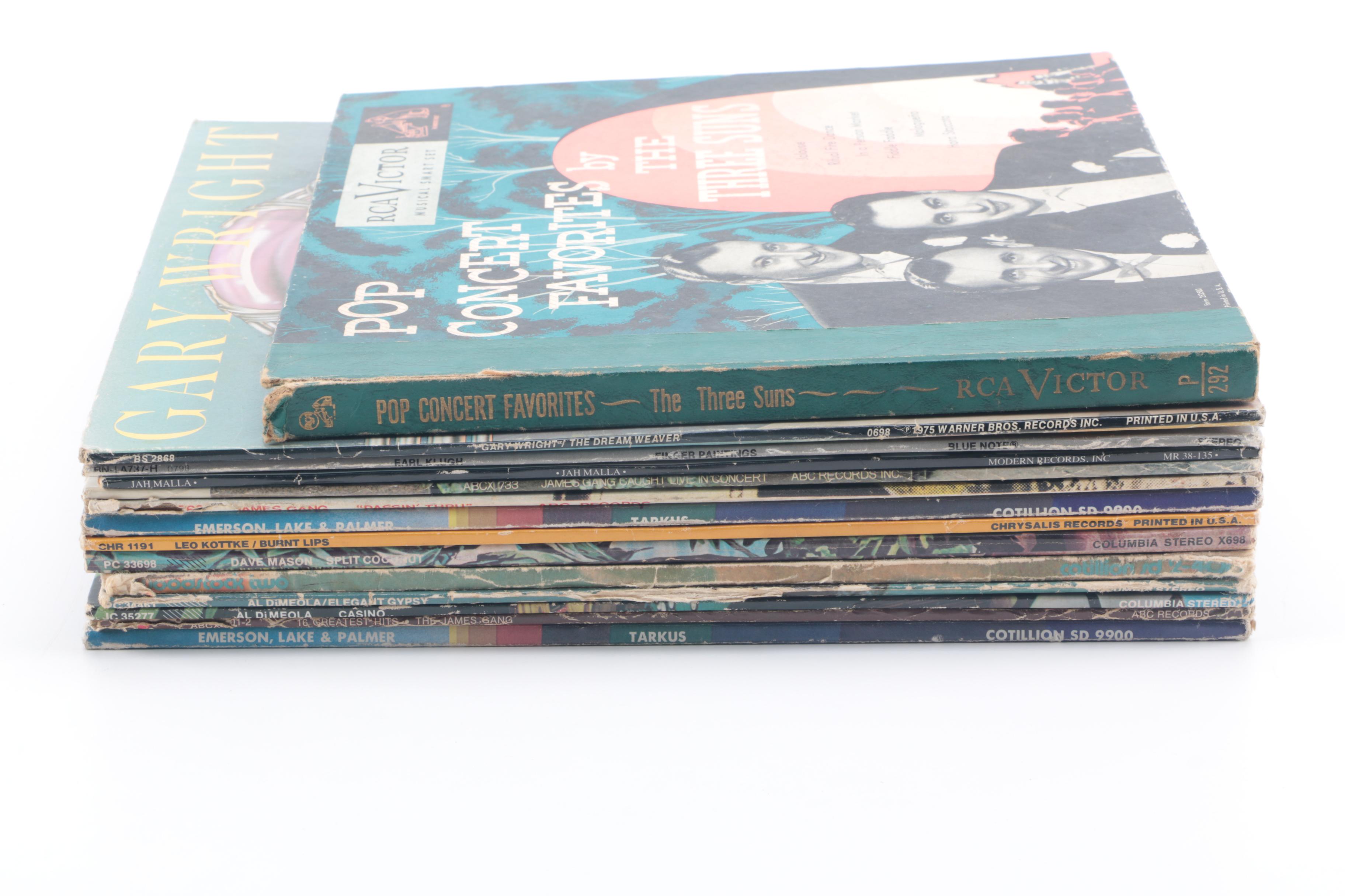 James Gang, Emerson Lake & Palmer, and Other Vintage LPs