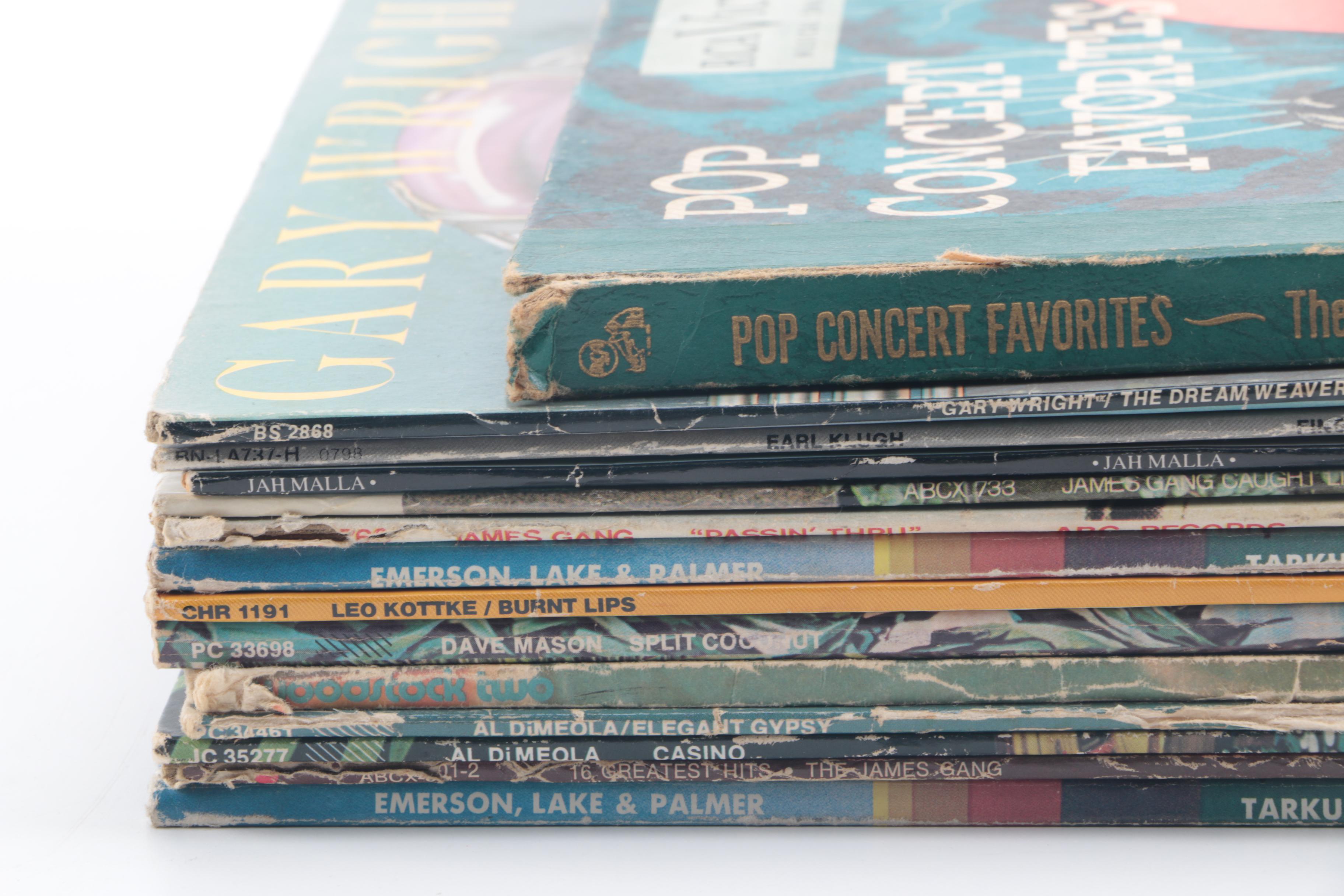 James Gang, Emerson Lake & Palmer, and Other Vintage LPs