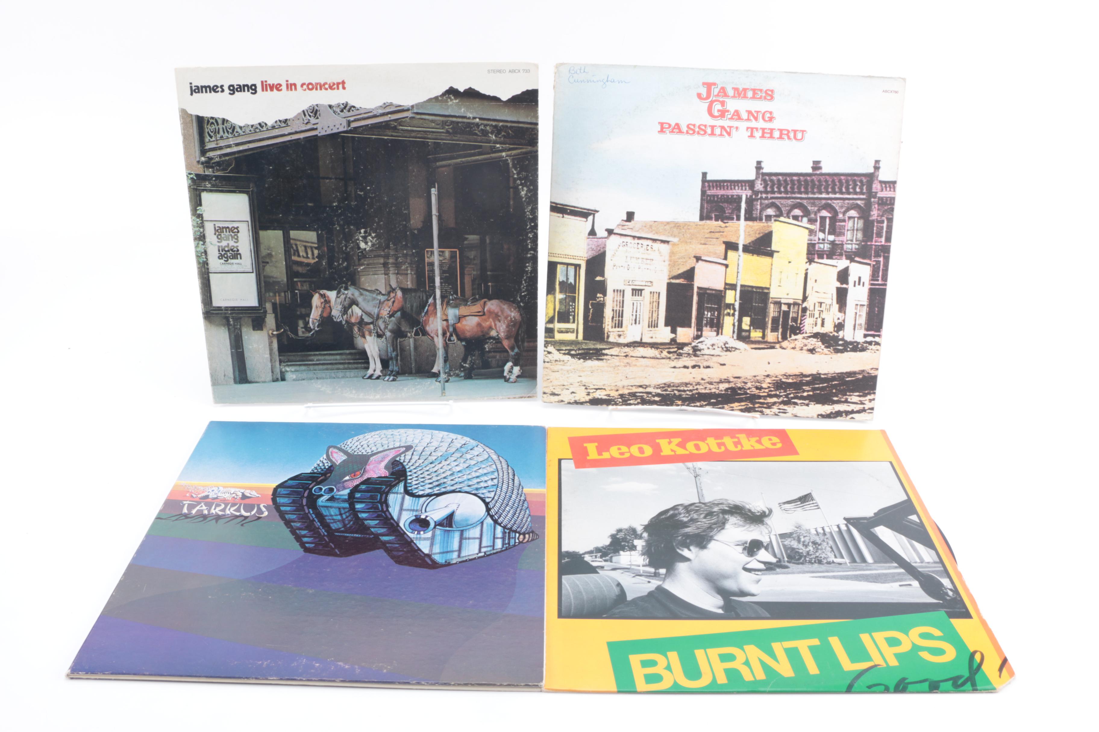 James Gang, Emerson Lake & Palmer, and Other Vintage LPs