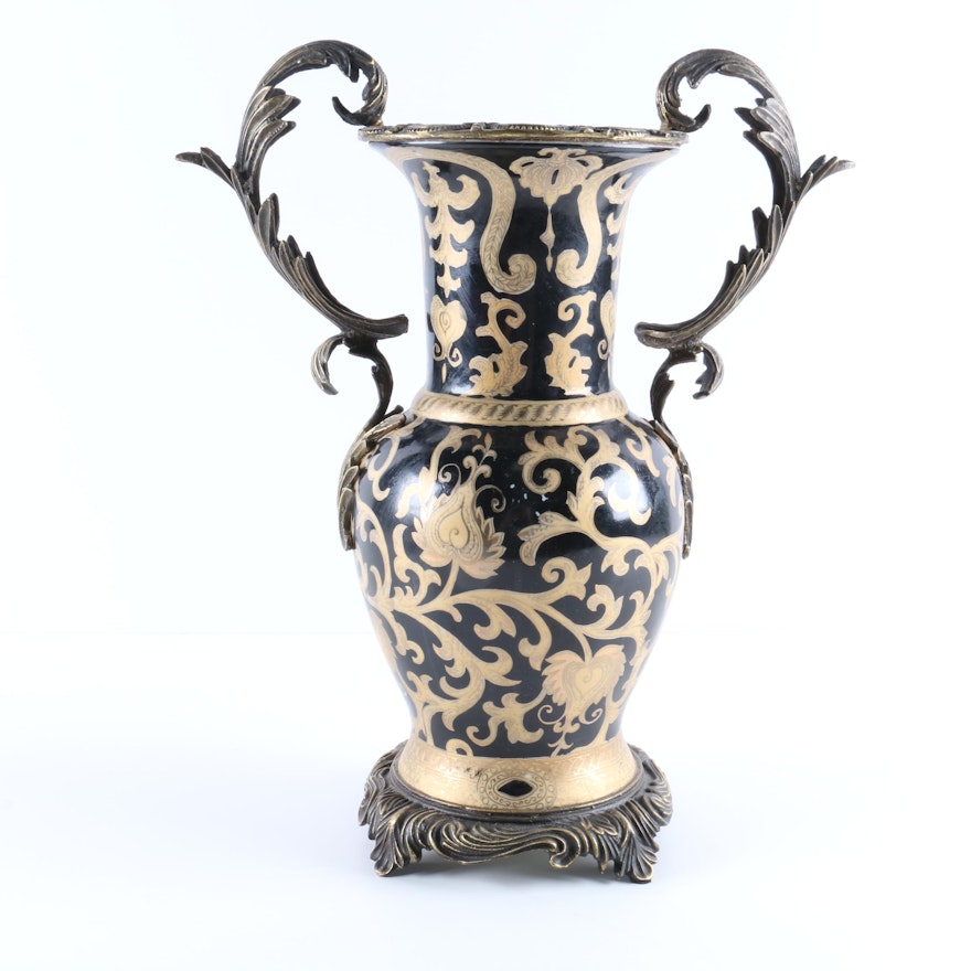 Baroque Style Decorative Urn