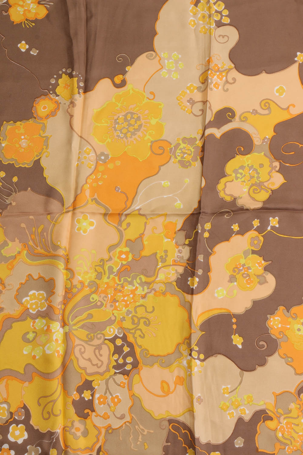 Christian Dior Floral Silk Scarf