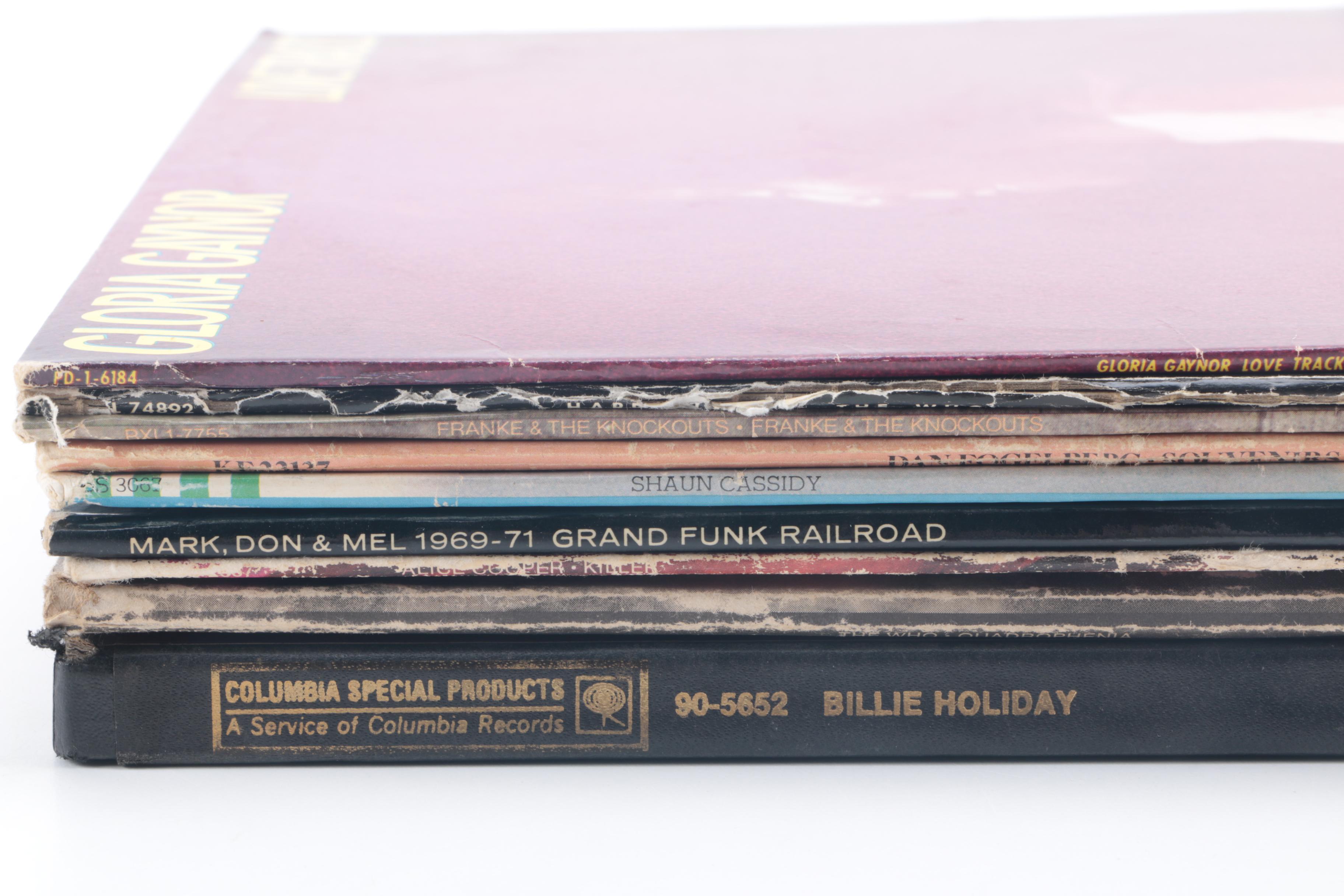 Alice Cooper, the Who, and Other Vintage LPs