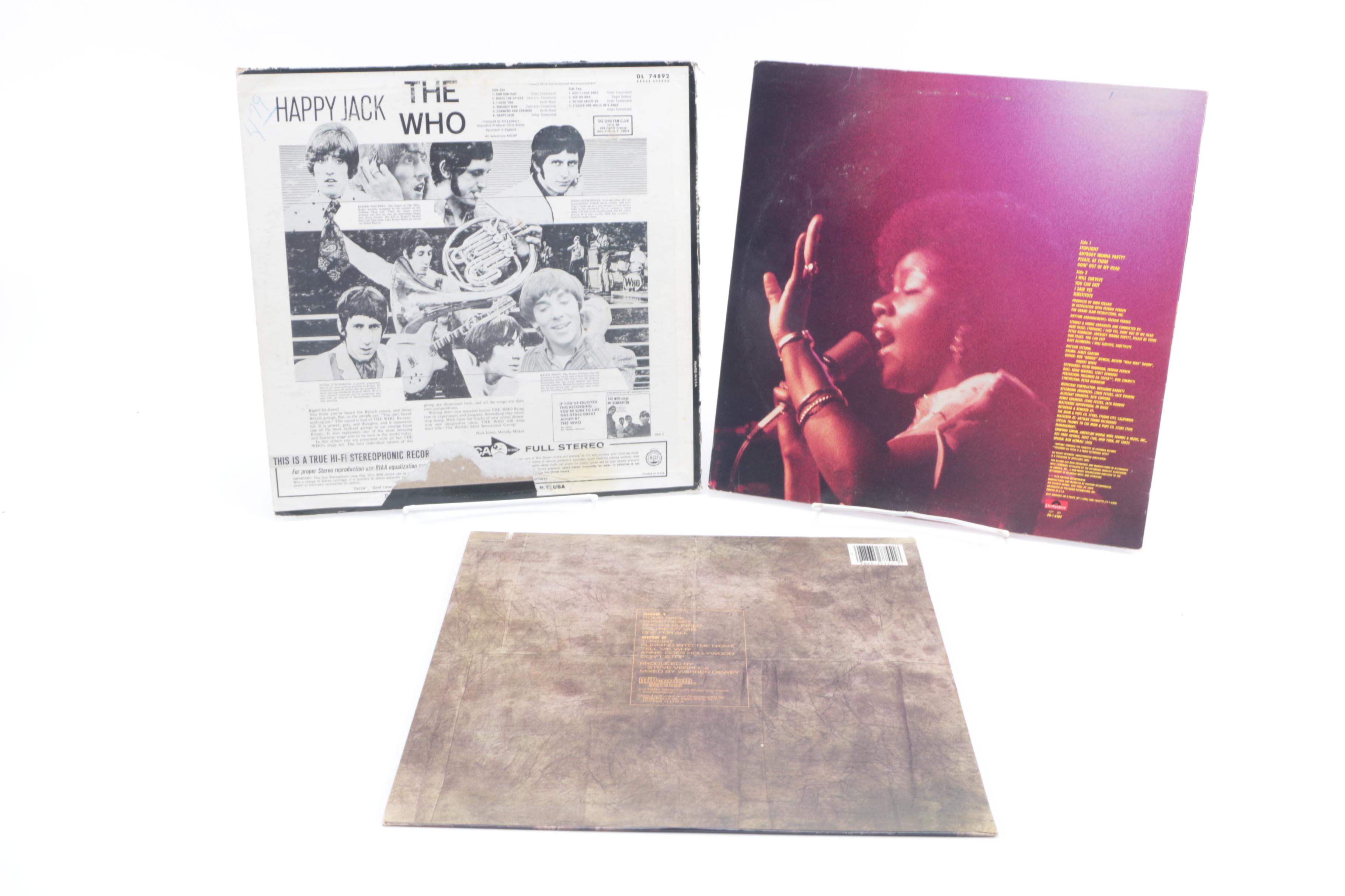 Alice Cooper, the Who, and Other Vintage LPs