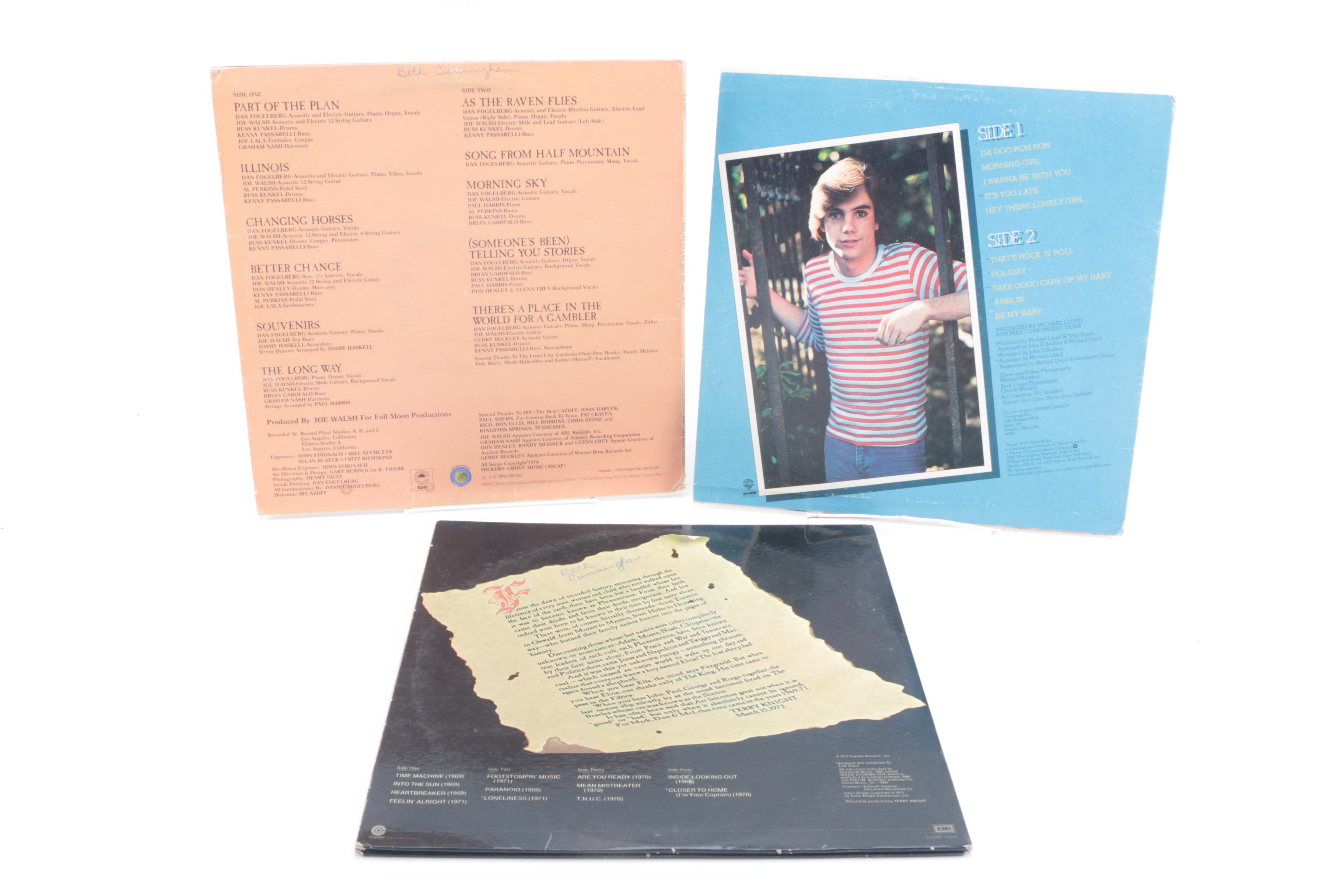 Alice Cooper, the Who, and Other Vintage LPs