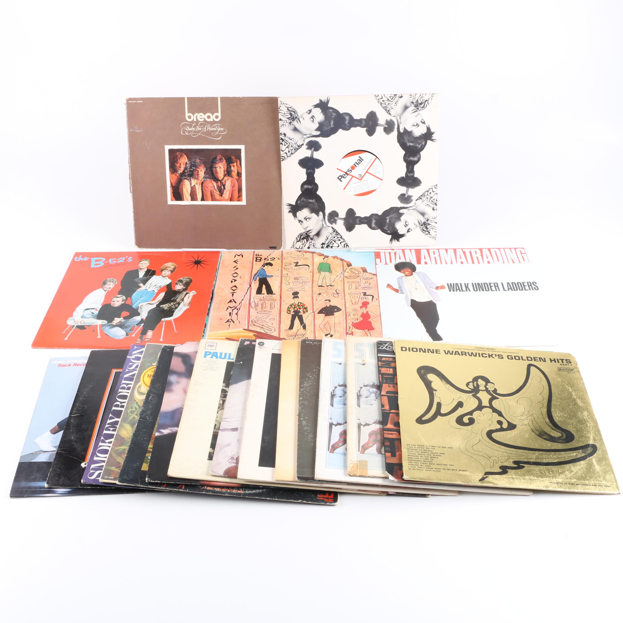 The B-52's, Bread, Loudon Wainwright, Pointer Sisters, and Other Vintage LPs