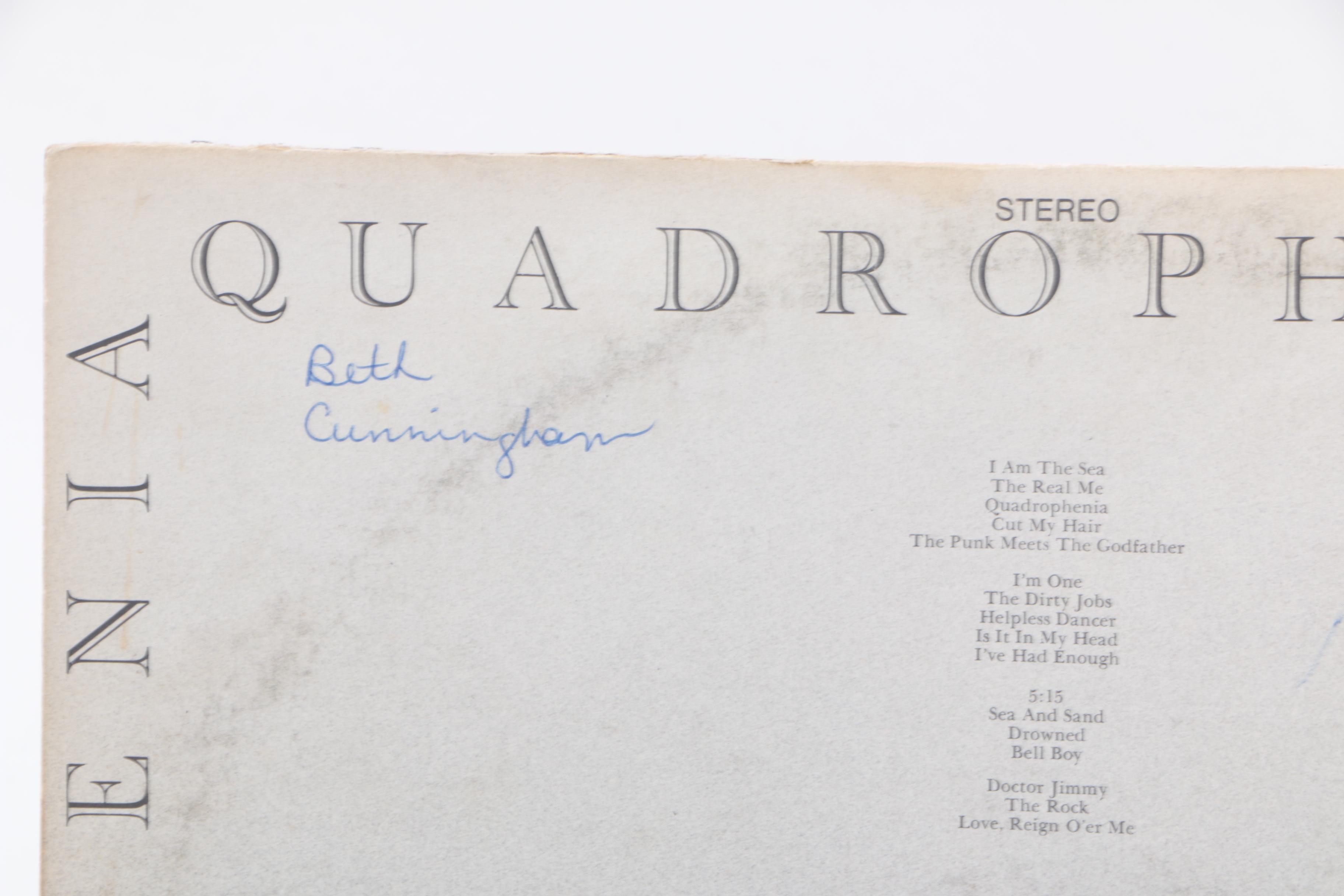 Alice Cooper, the Who, and Other Vintage LPs