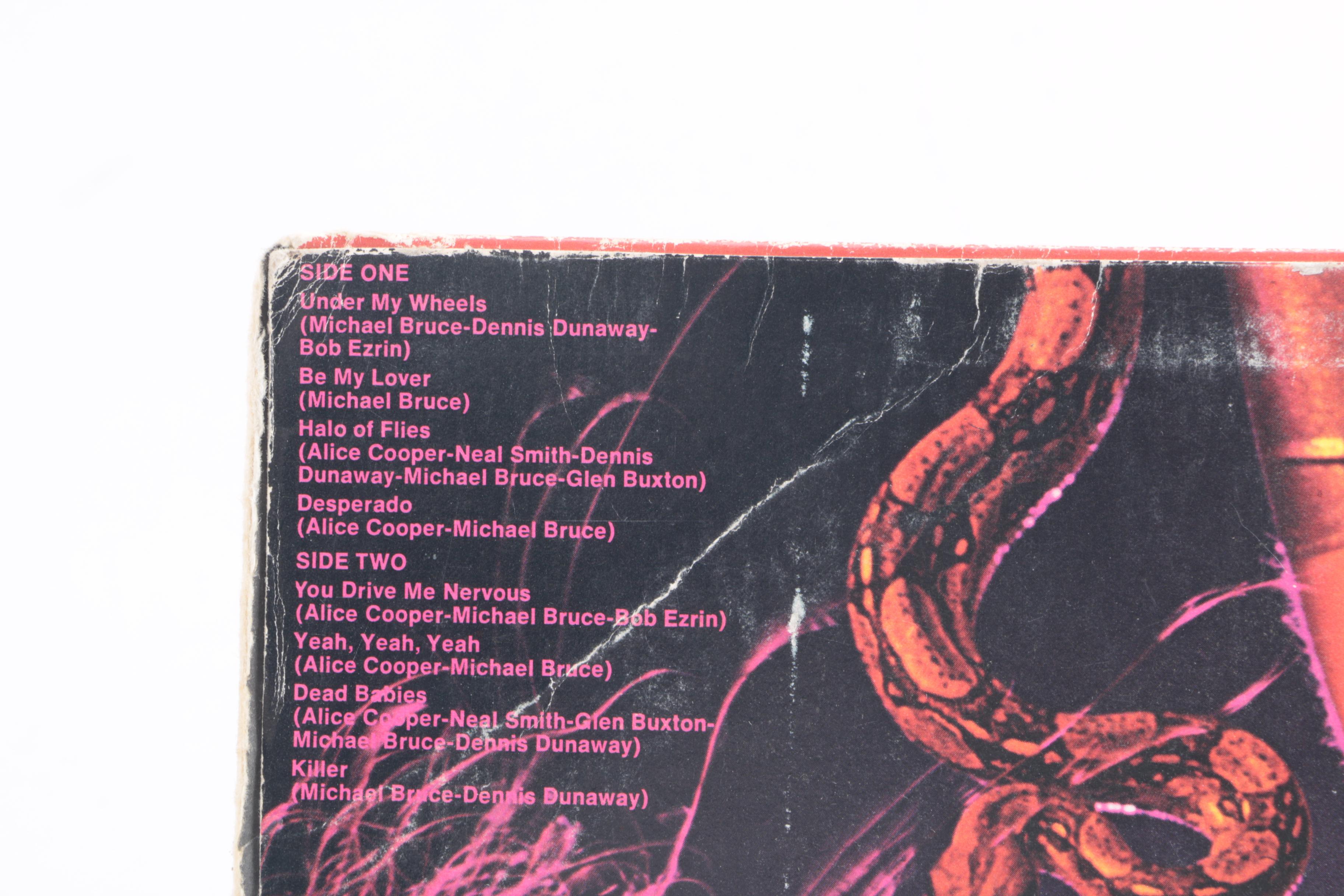 Alice Cooper, the Who, and Other Vintage LPs