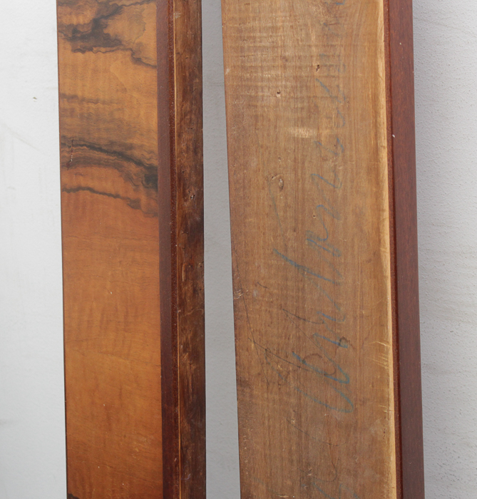 Vintage Art Deco Circassian Walnut Twin Size Bed Frame