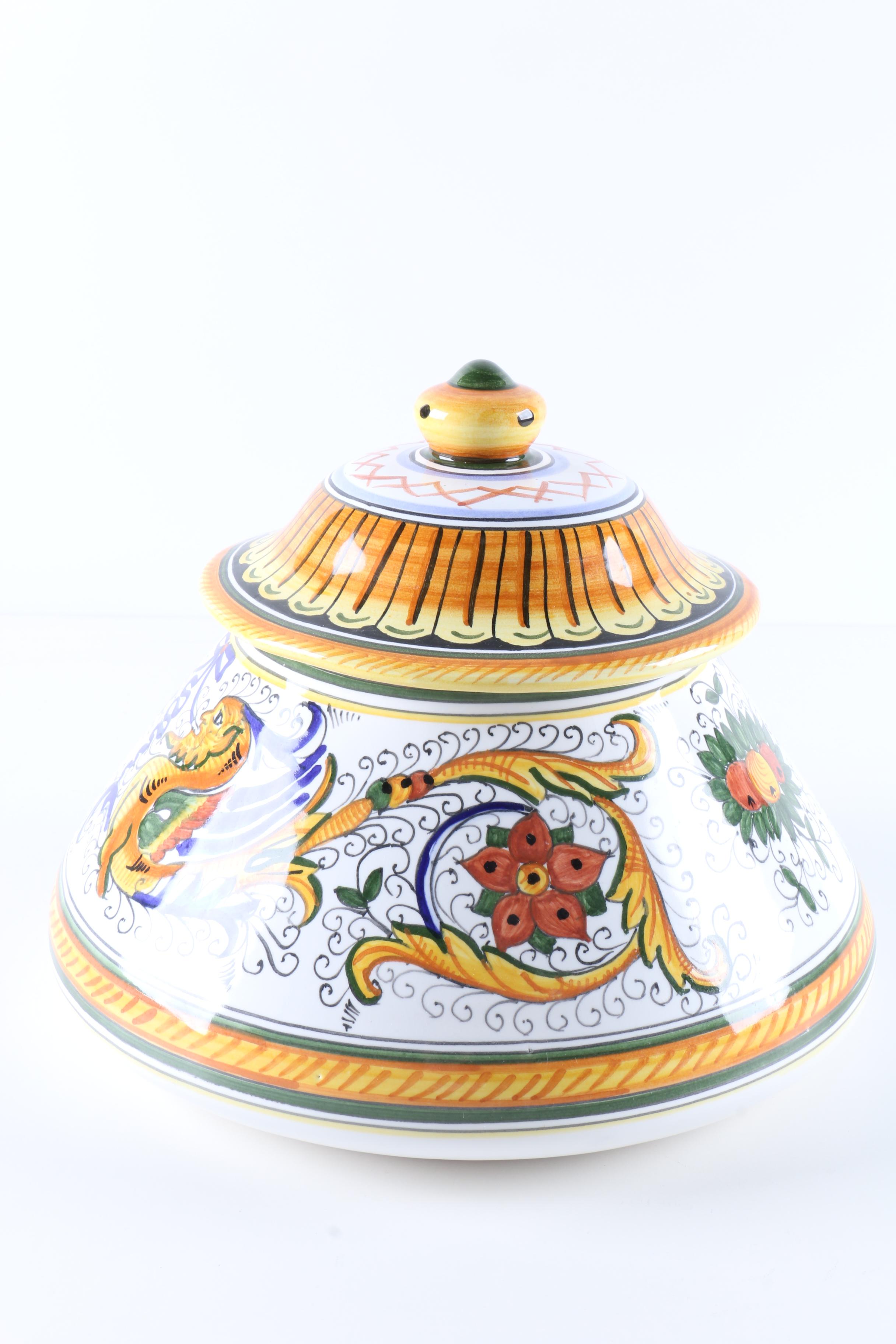 Assorted Italian Ceramic Serving Dishes