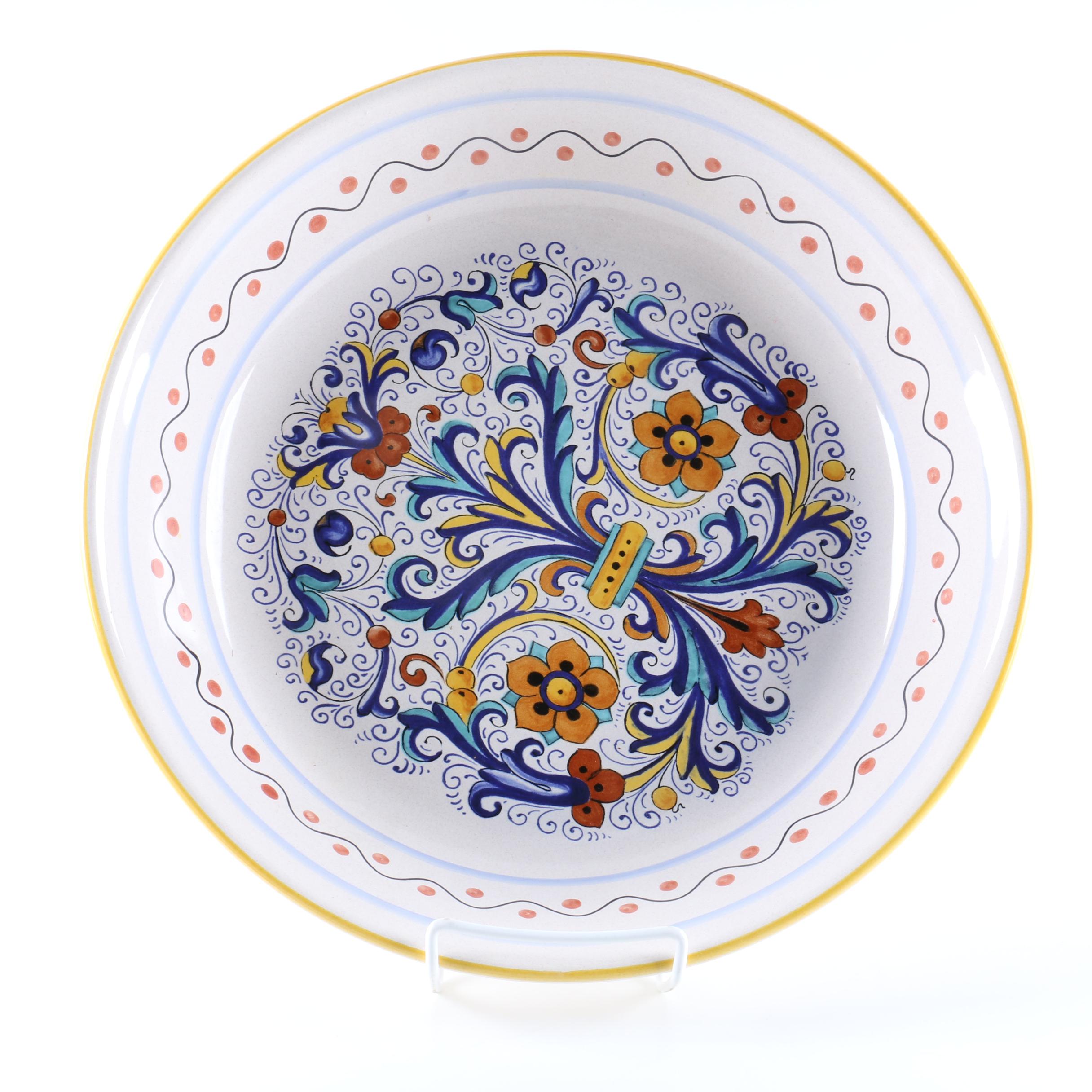 Assorted Italian Ceramic Serving Dishes