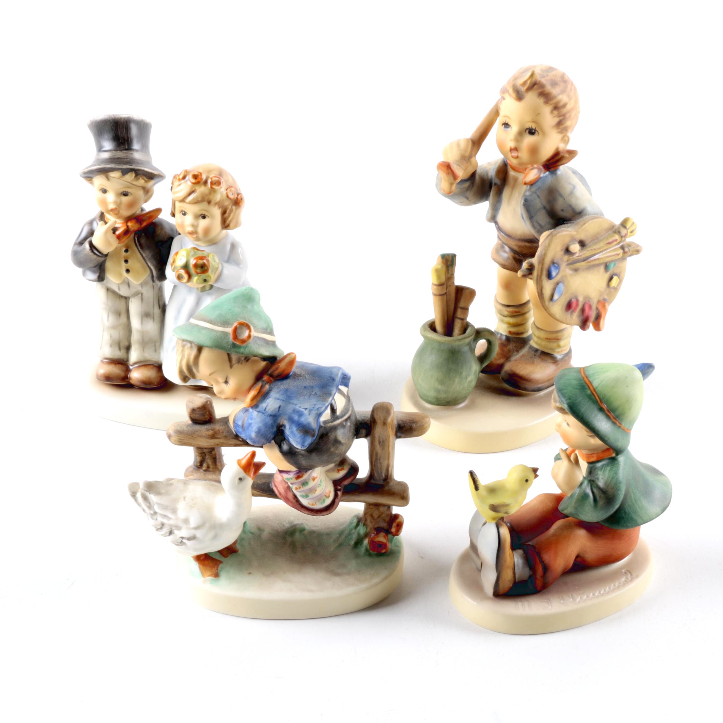 Collection of Vintage Hummel Figurines