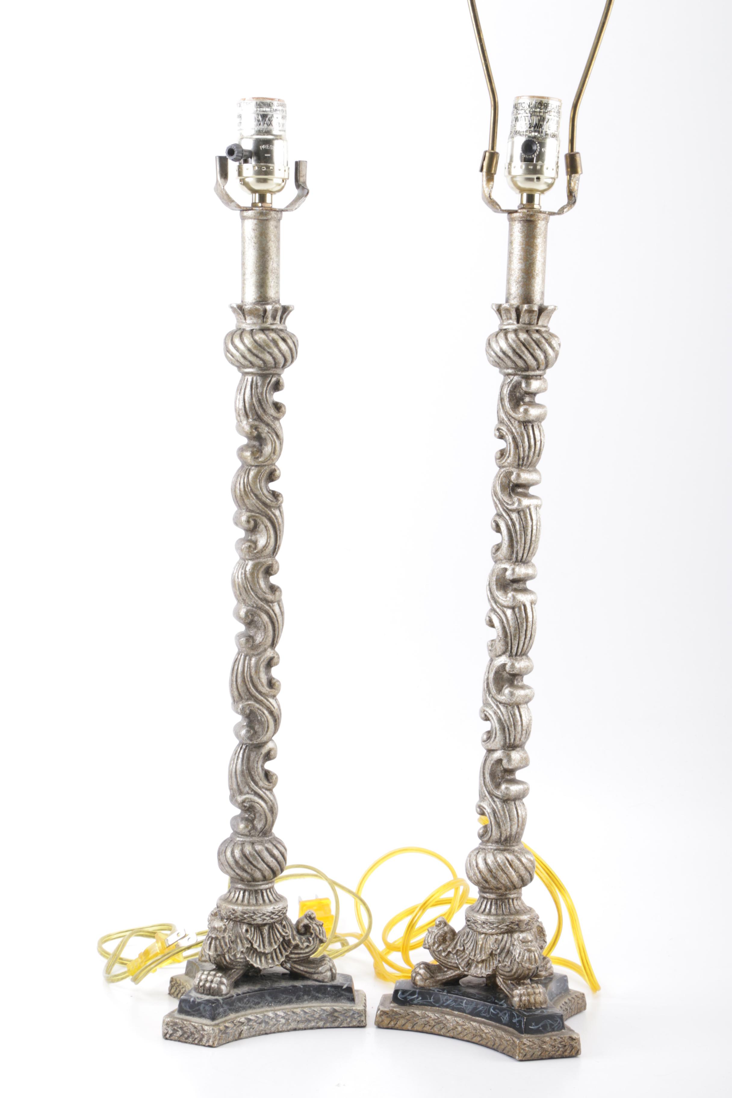 Metal Candlestick Lamps