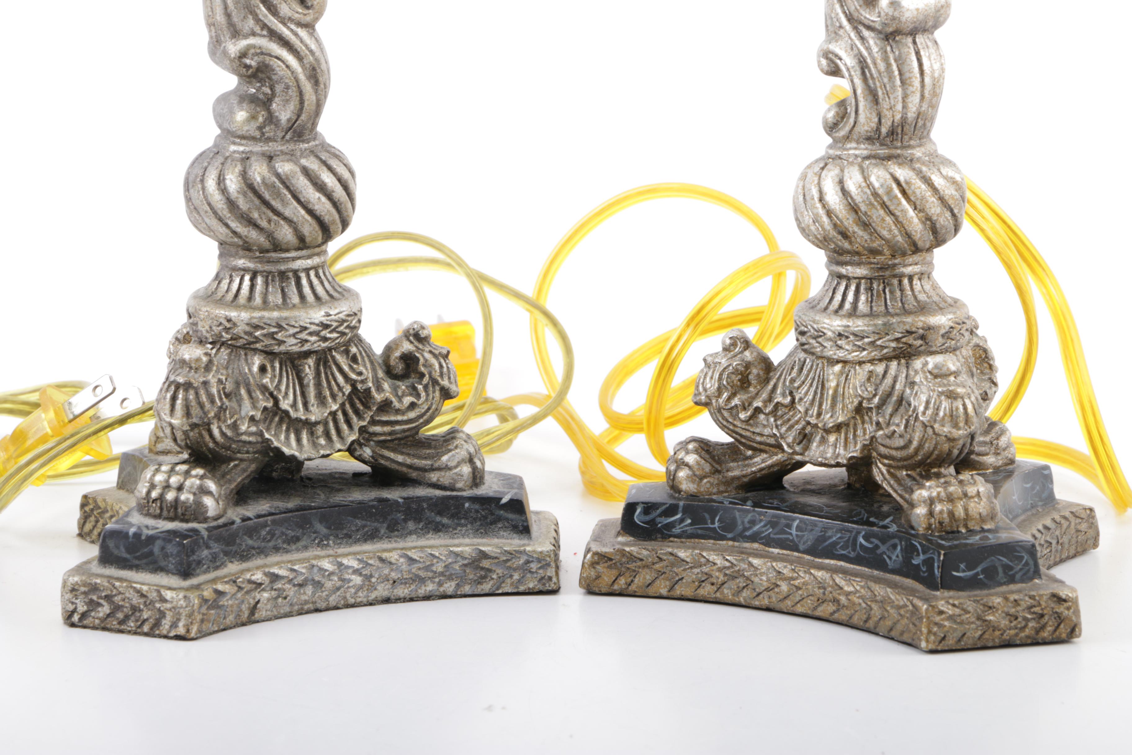 Metal Candlestick Lamps