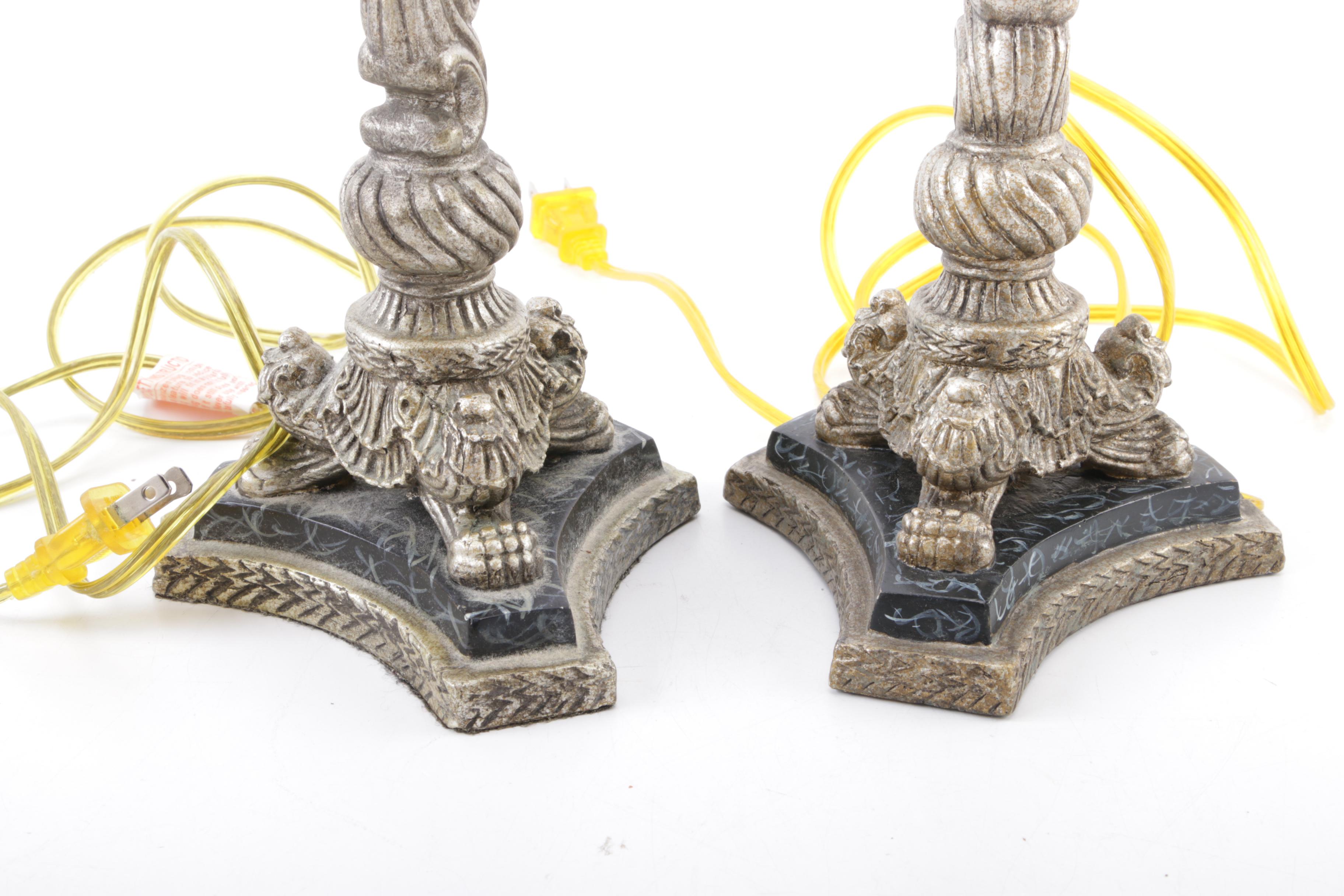 Metal Candlestick Lamps