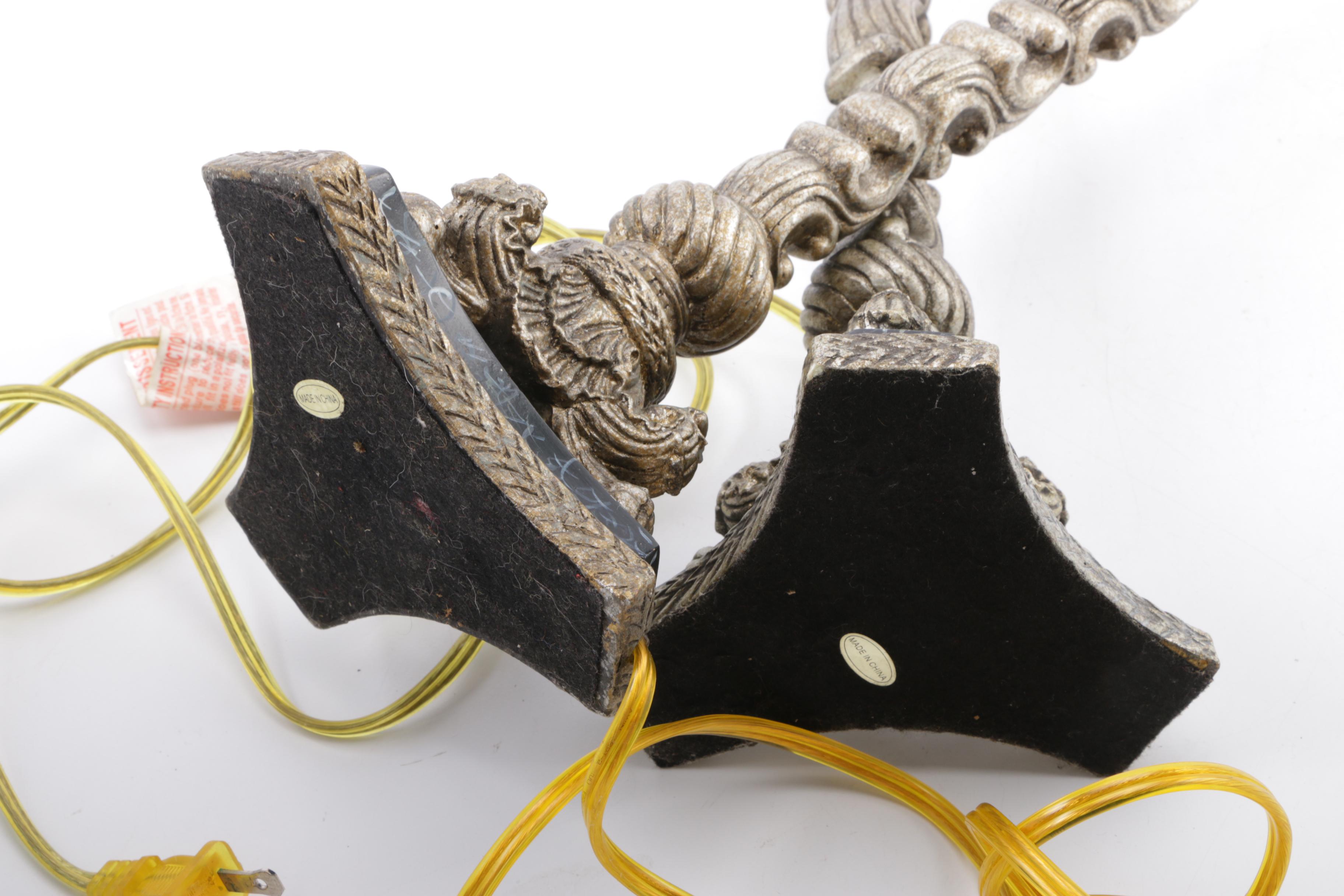 Metal Candlestick Lamps